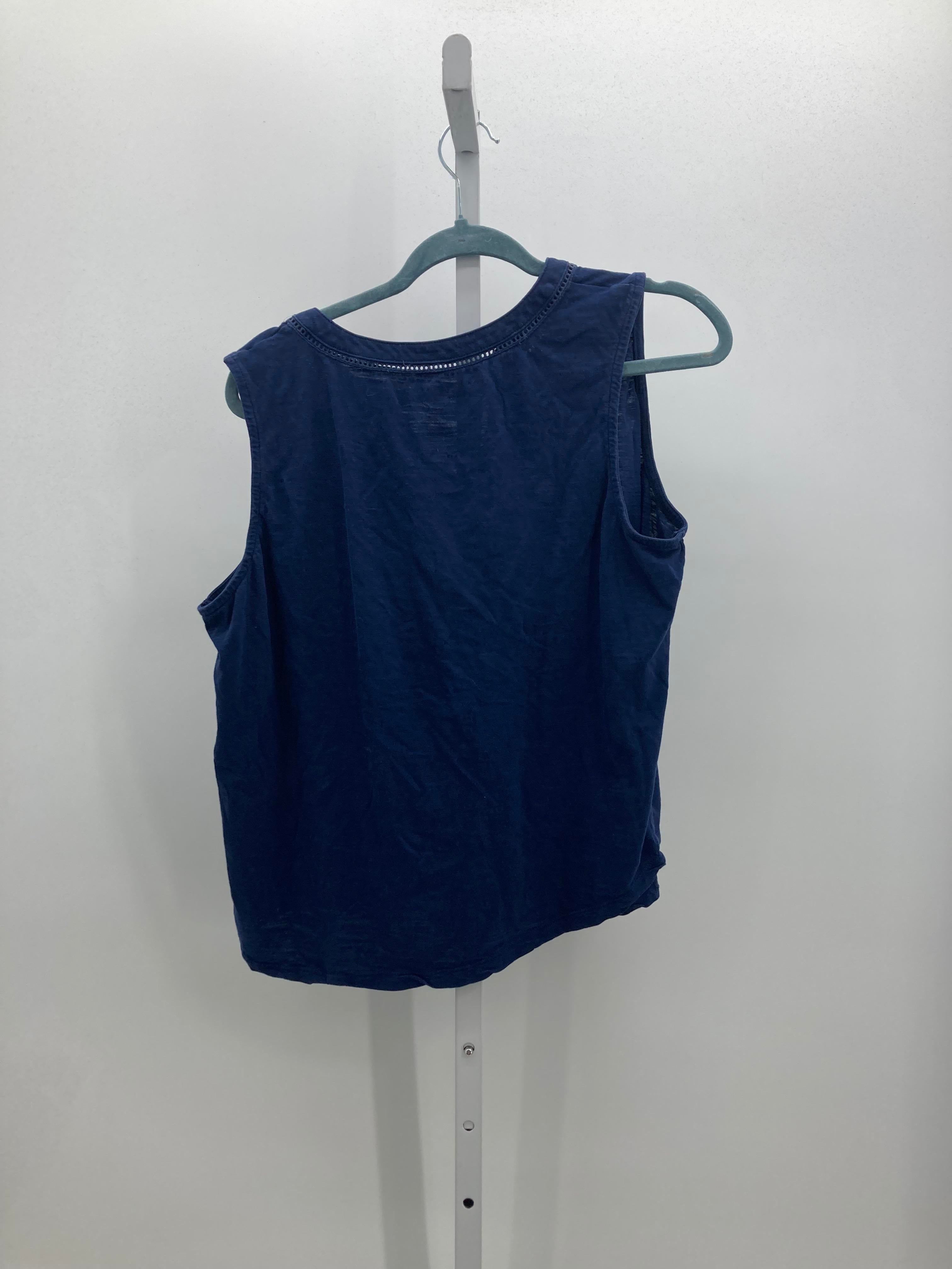 St. Johns Bay Size Extra Large Misses Sleeveless Shirt