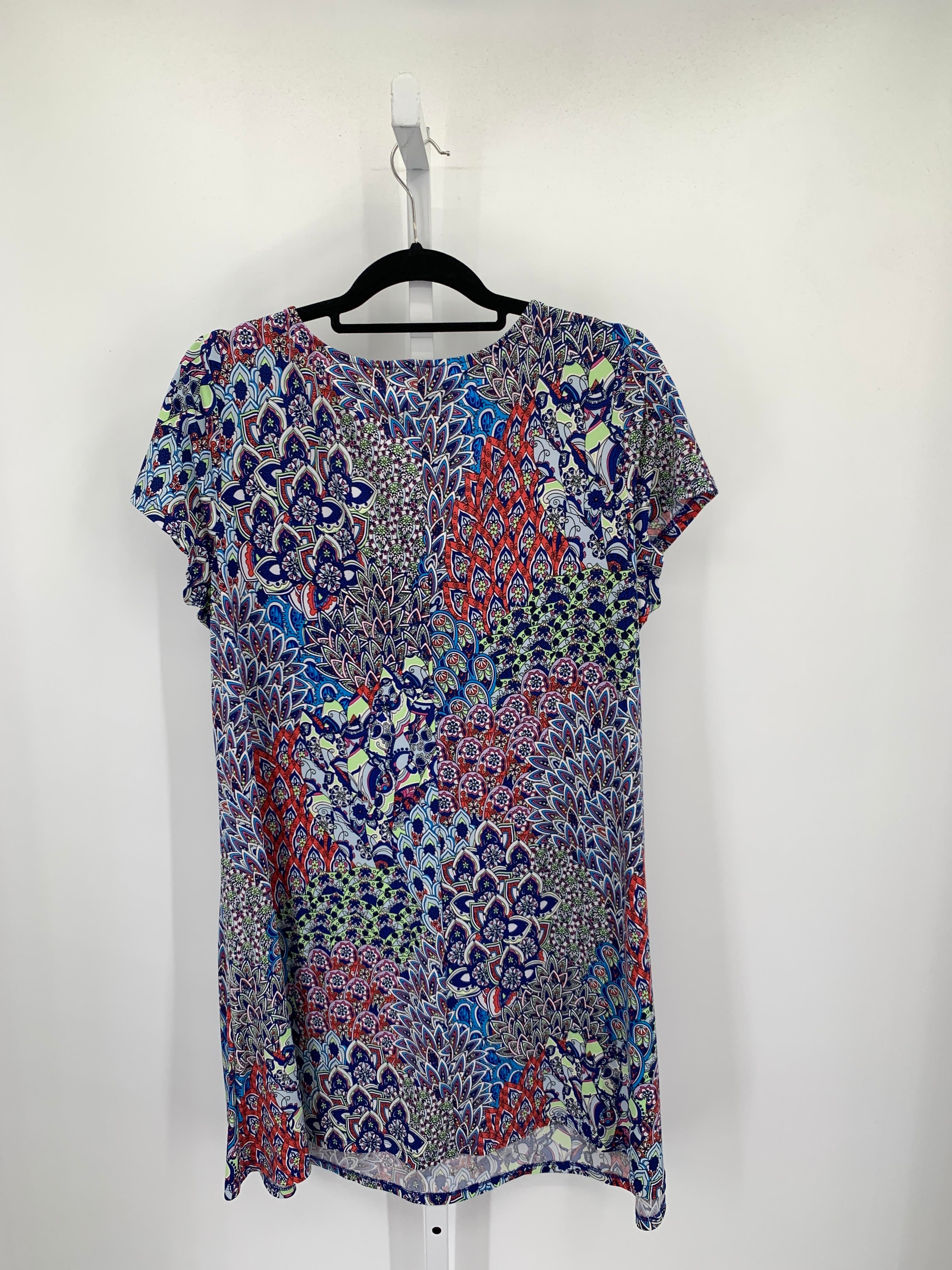 Size XXL Misses Short Sleeve Dress