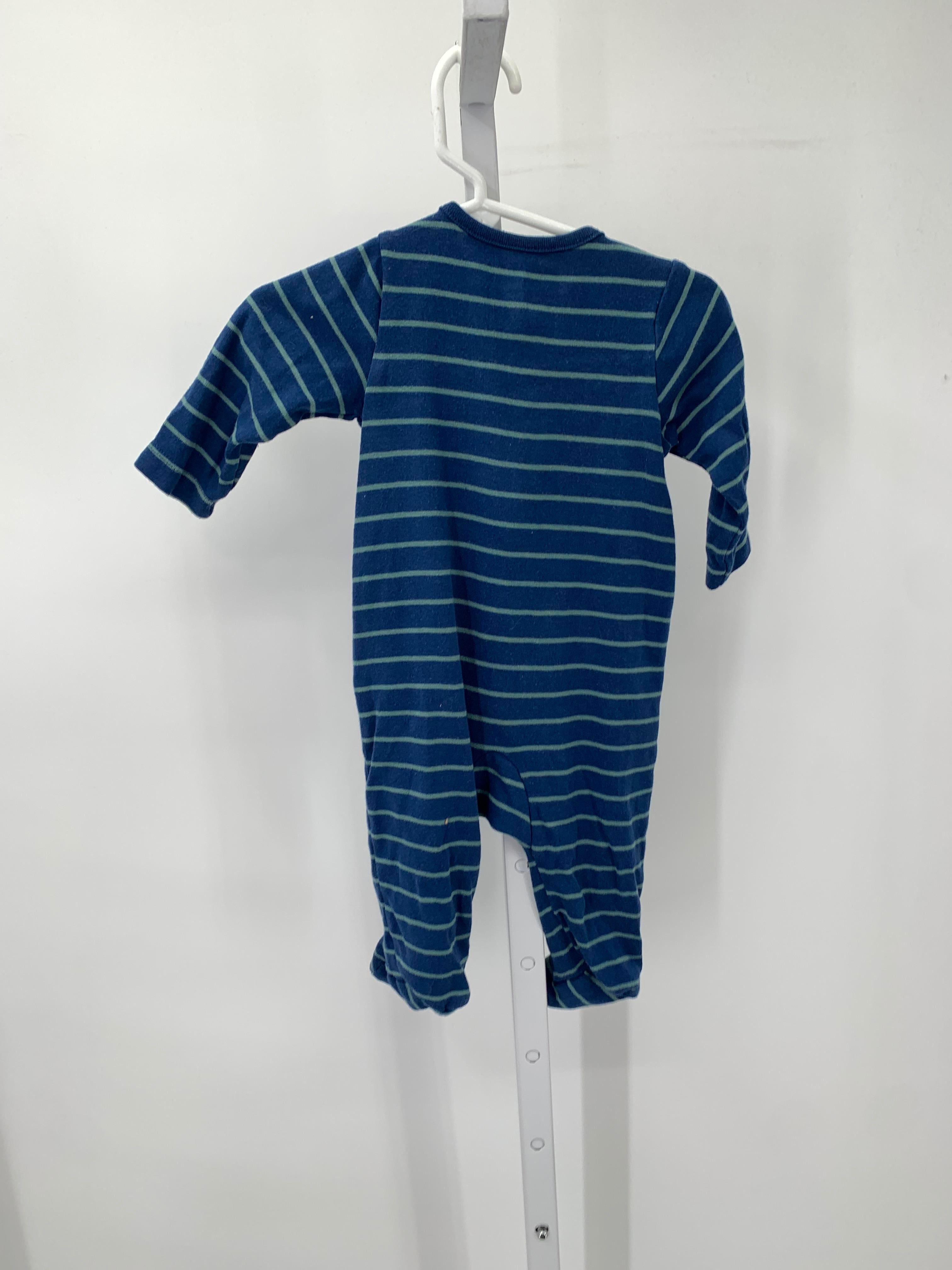 GREEN STRIPES ZIP KNIT