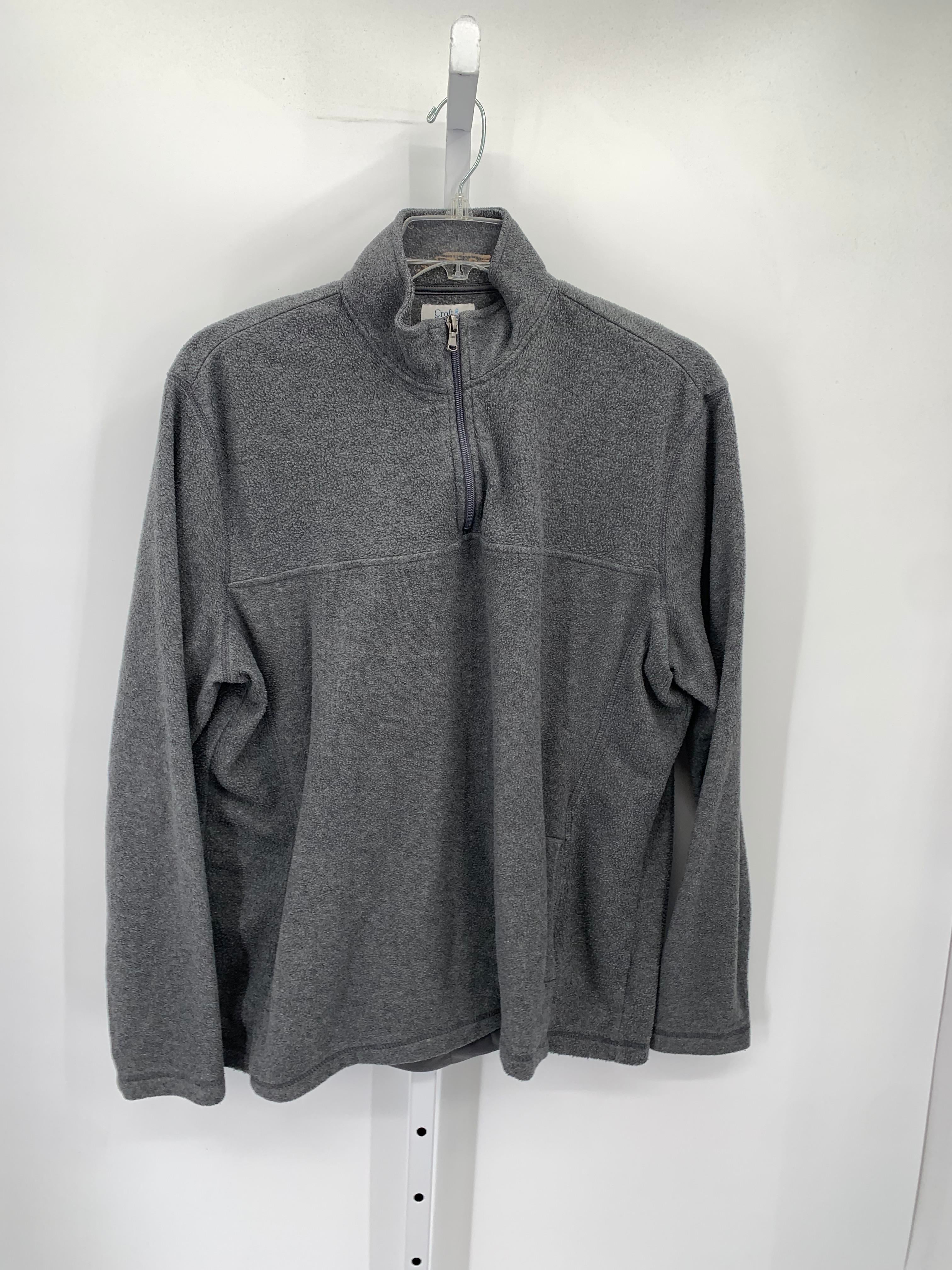 PARTIAL ZIP FLEECE