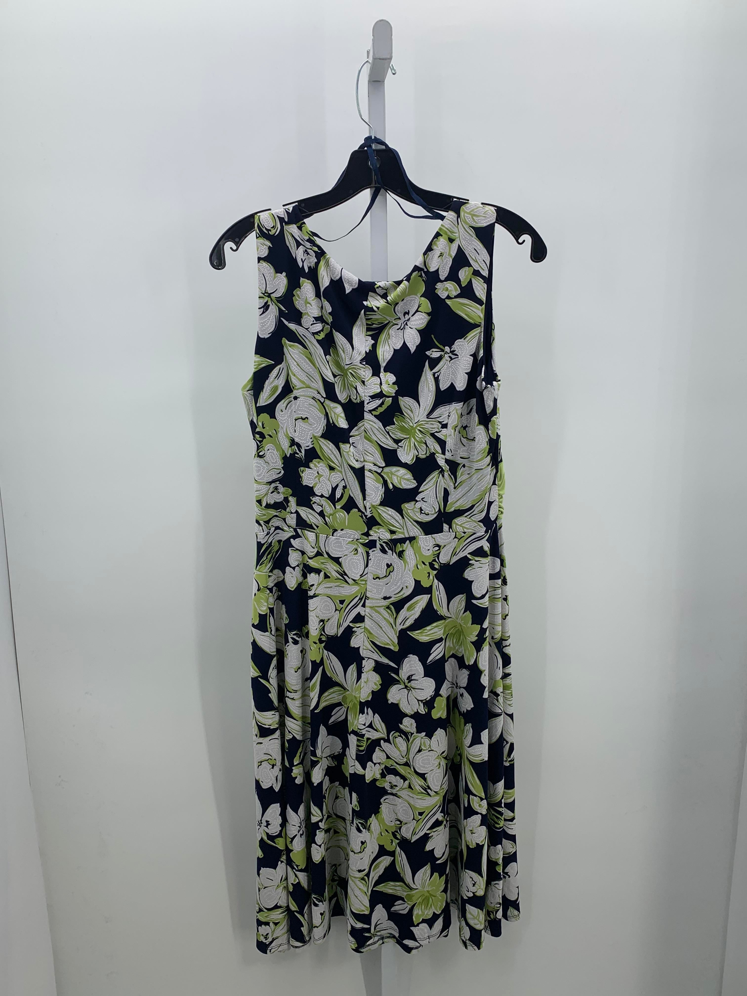 Perception Size Large Misses Sleeveless Dress