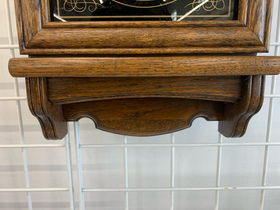 VERSAILLES PENDULUM WALL CLOCK W/WESTMINSTER CHIME.