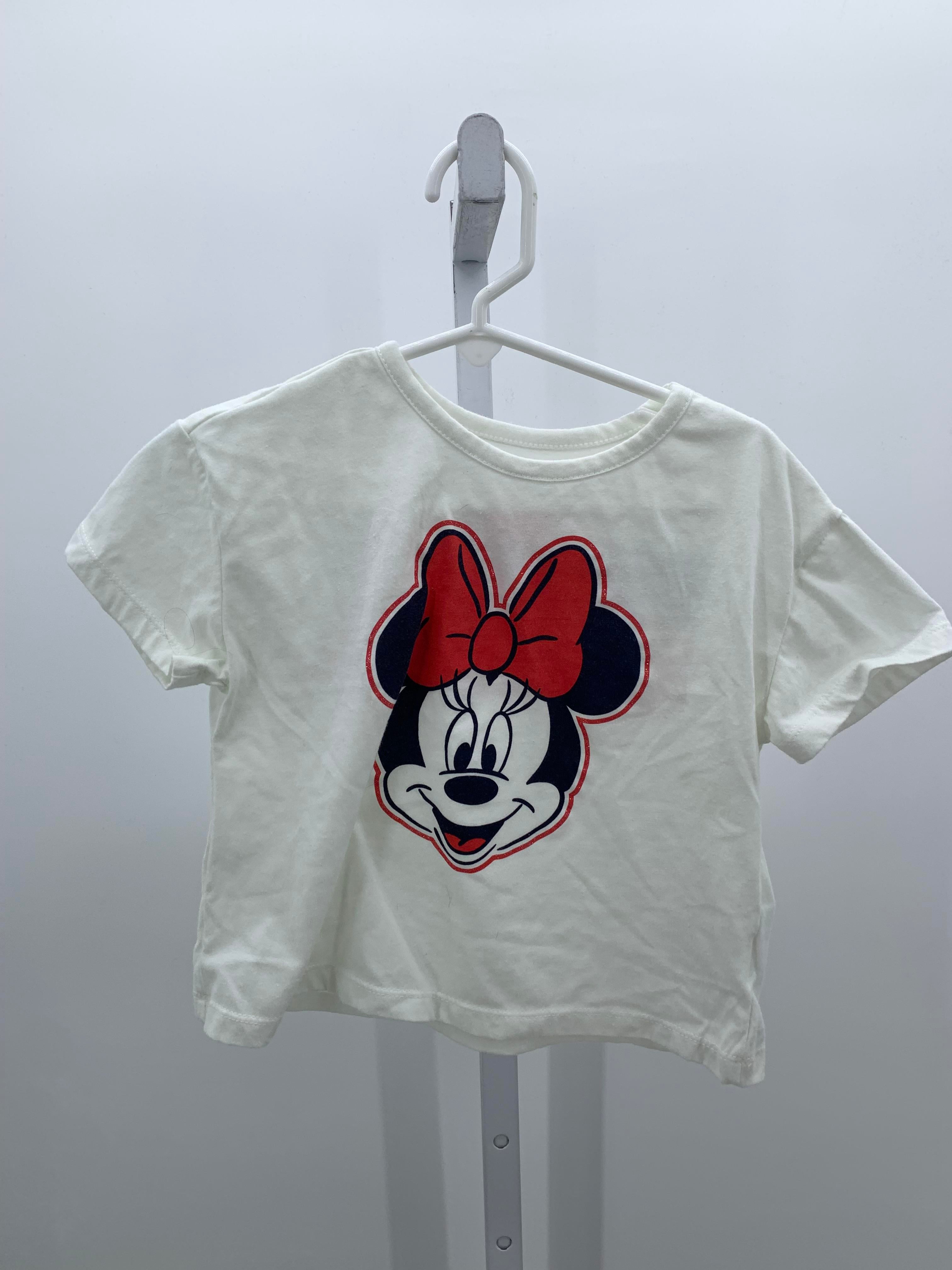 Disney Size 3T Girls Short Sleeve Shirt