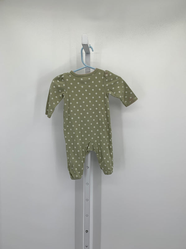 Carters Size 3 Months Girls Long Slv. Romper