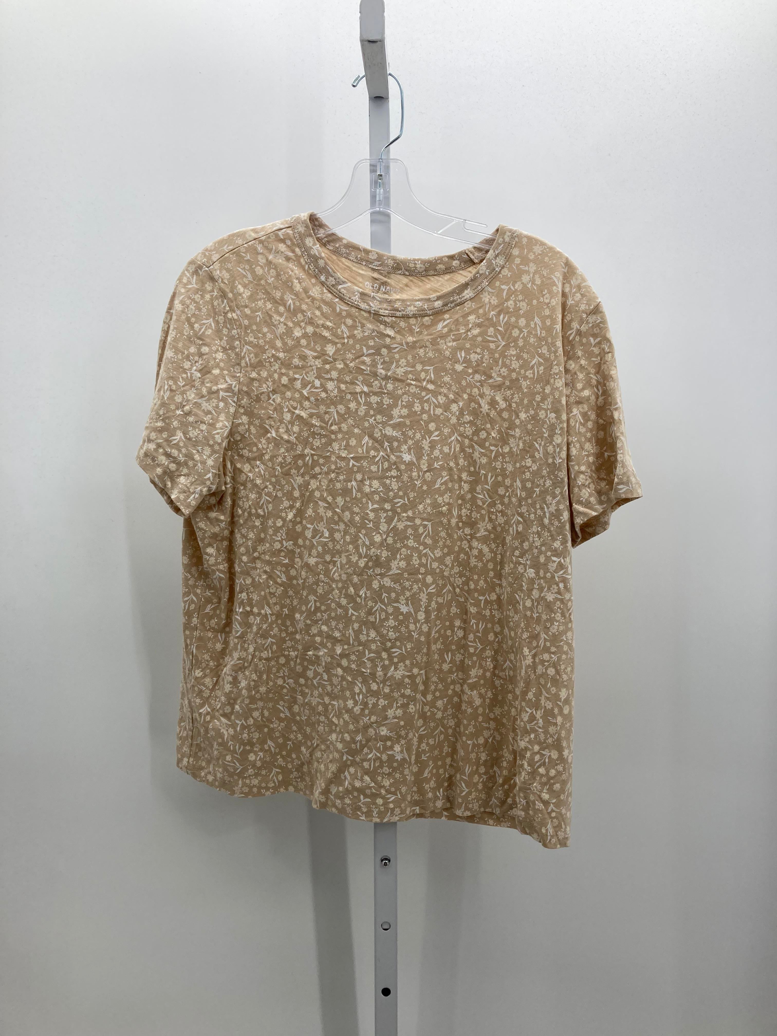 Old Navy Size Large Misses Short Sleeve Shirt