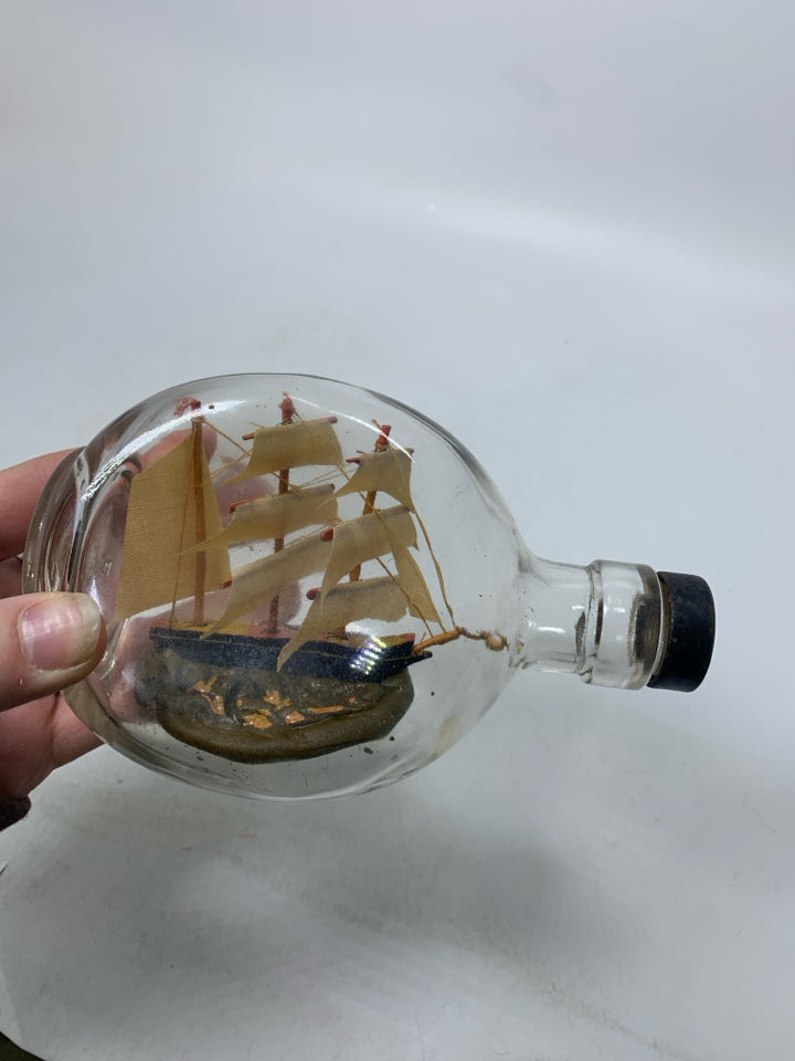 SHIP IN A BOTTLE.