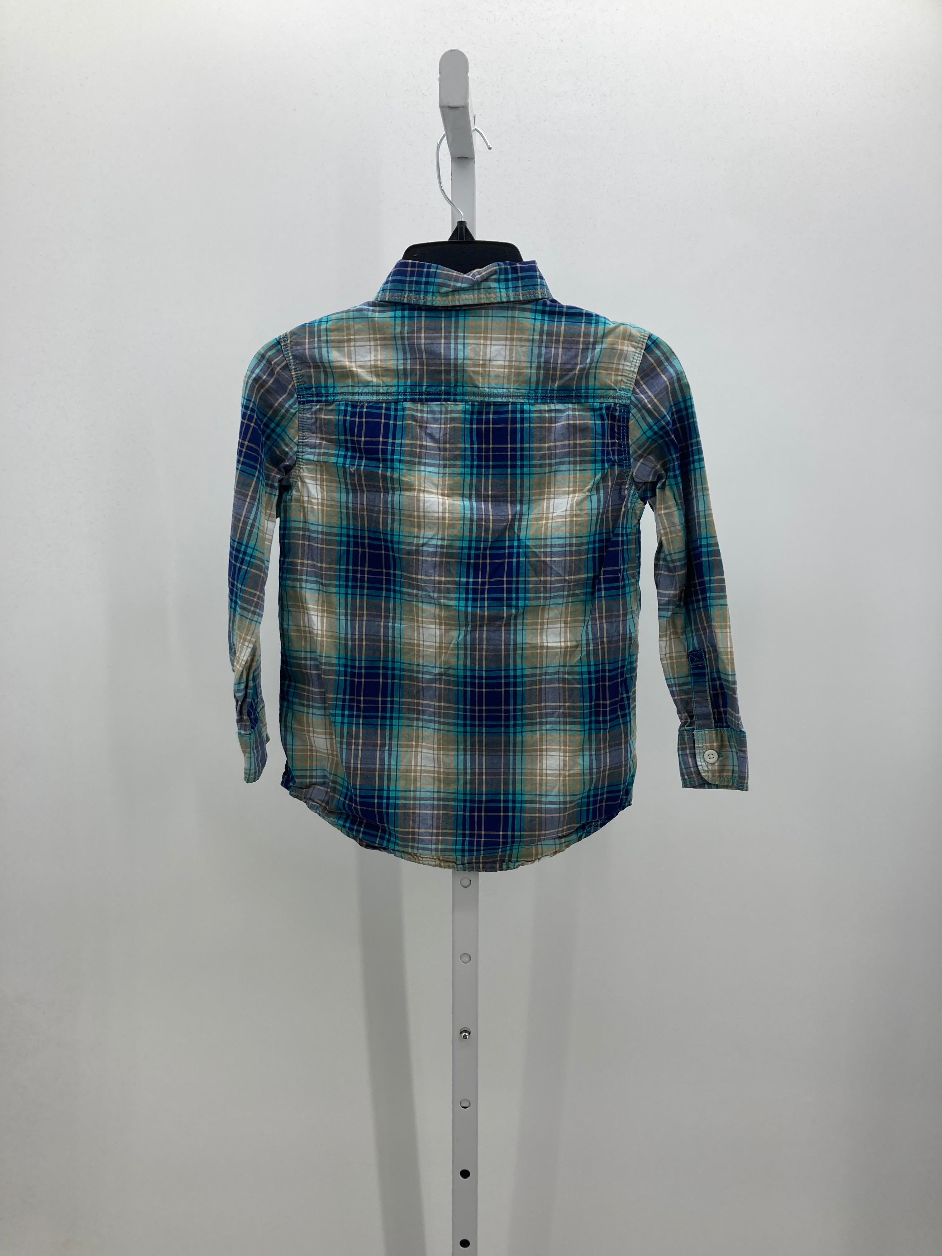 PLAID BTN DOWN