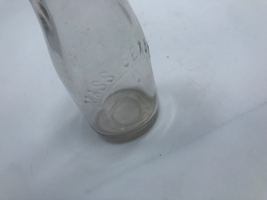 VTG MASS SEAL F D GLASS JAR.