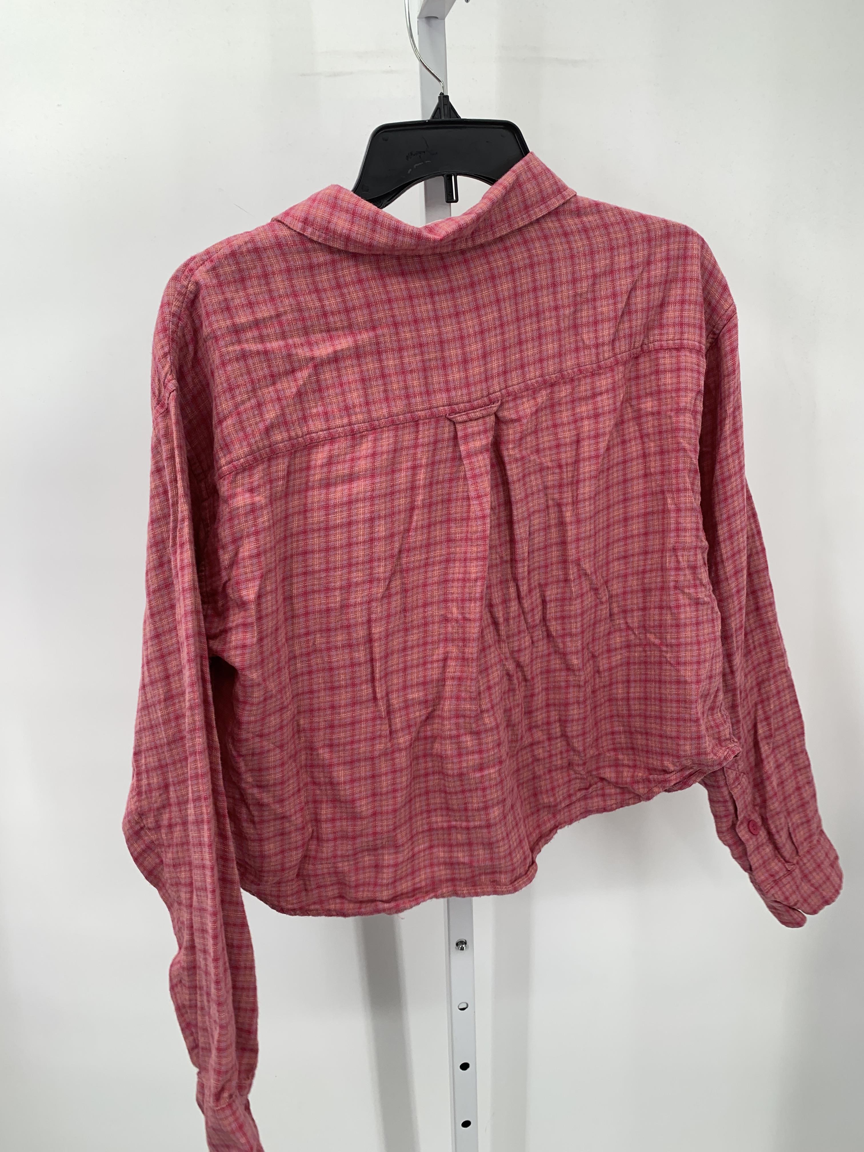 American Eagle Size Medium Juniors Long Sleeve Shirt