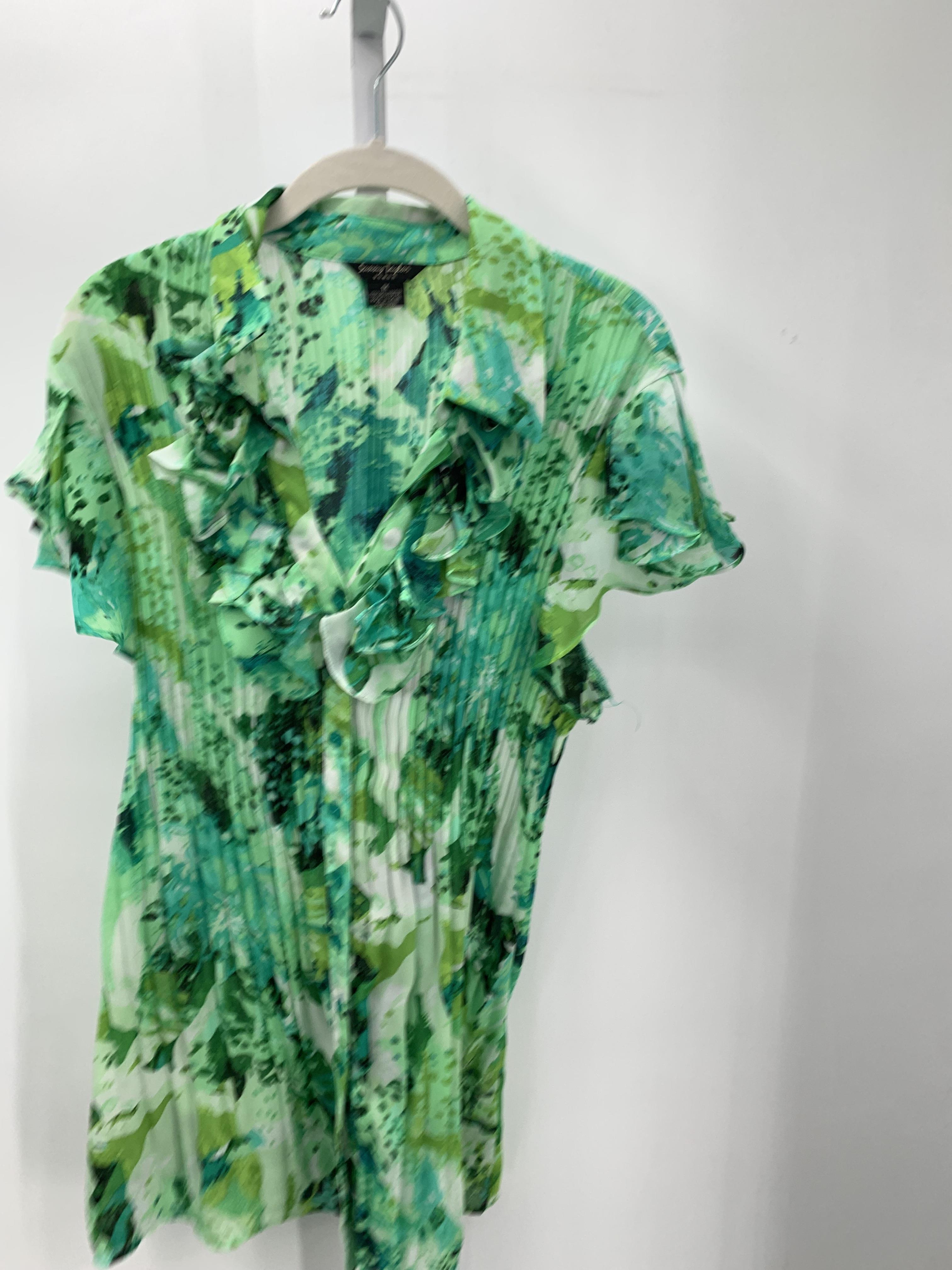 Size 1X Womens Short Sleeve Dress