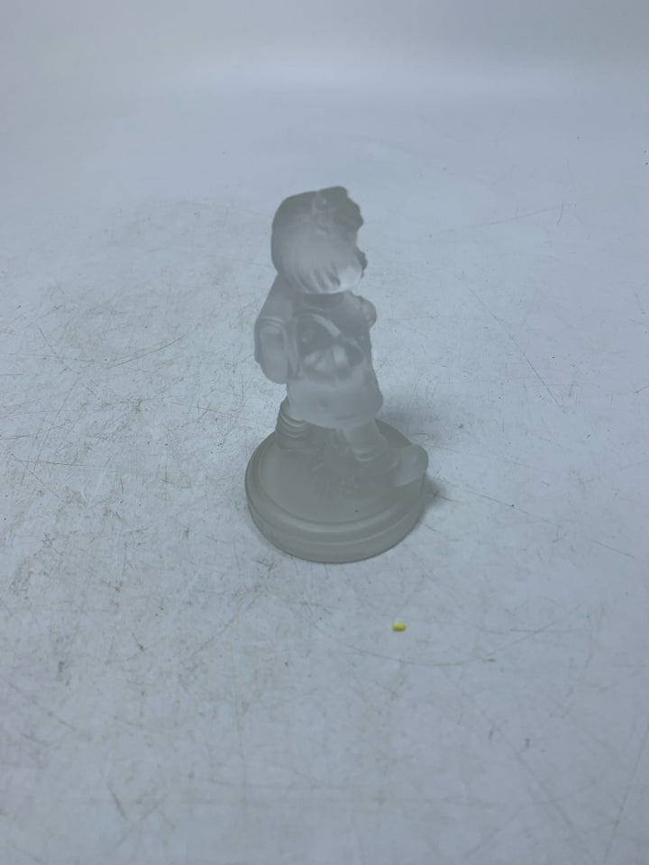 THE KINDERGARTNER CRYSTAL FIGURINE.
