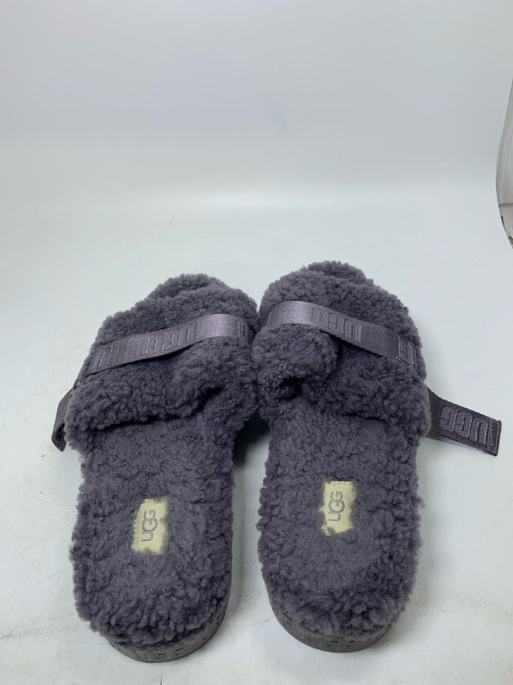 UGG Fluffita Flatform Platform Slide Slippers