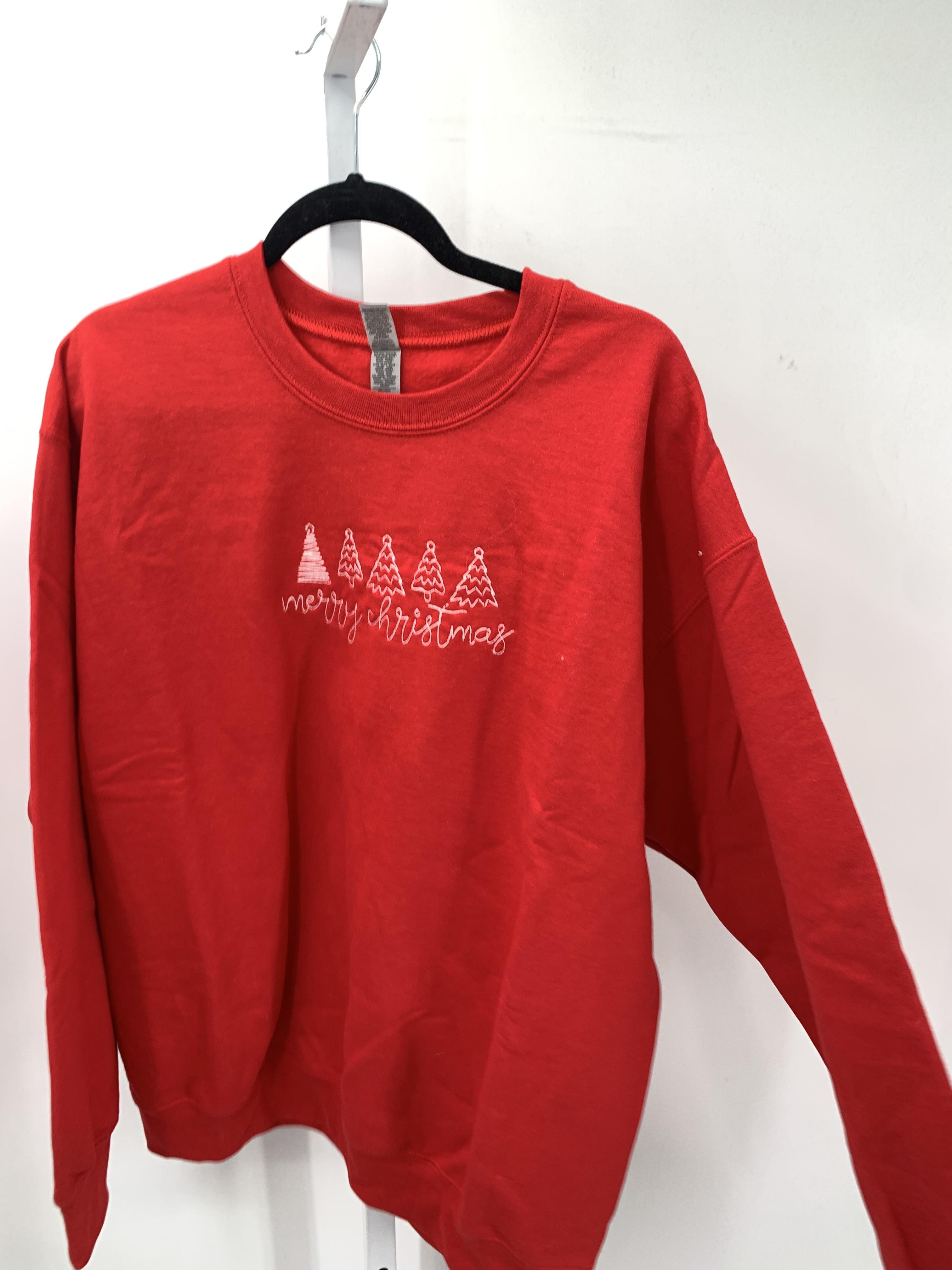 LONG SLV SWEAT SHIRT MERRY CHRISTMAS
