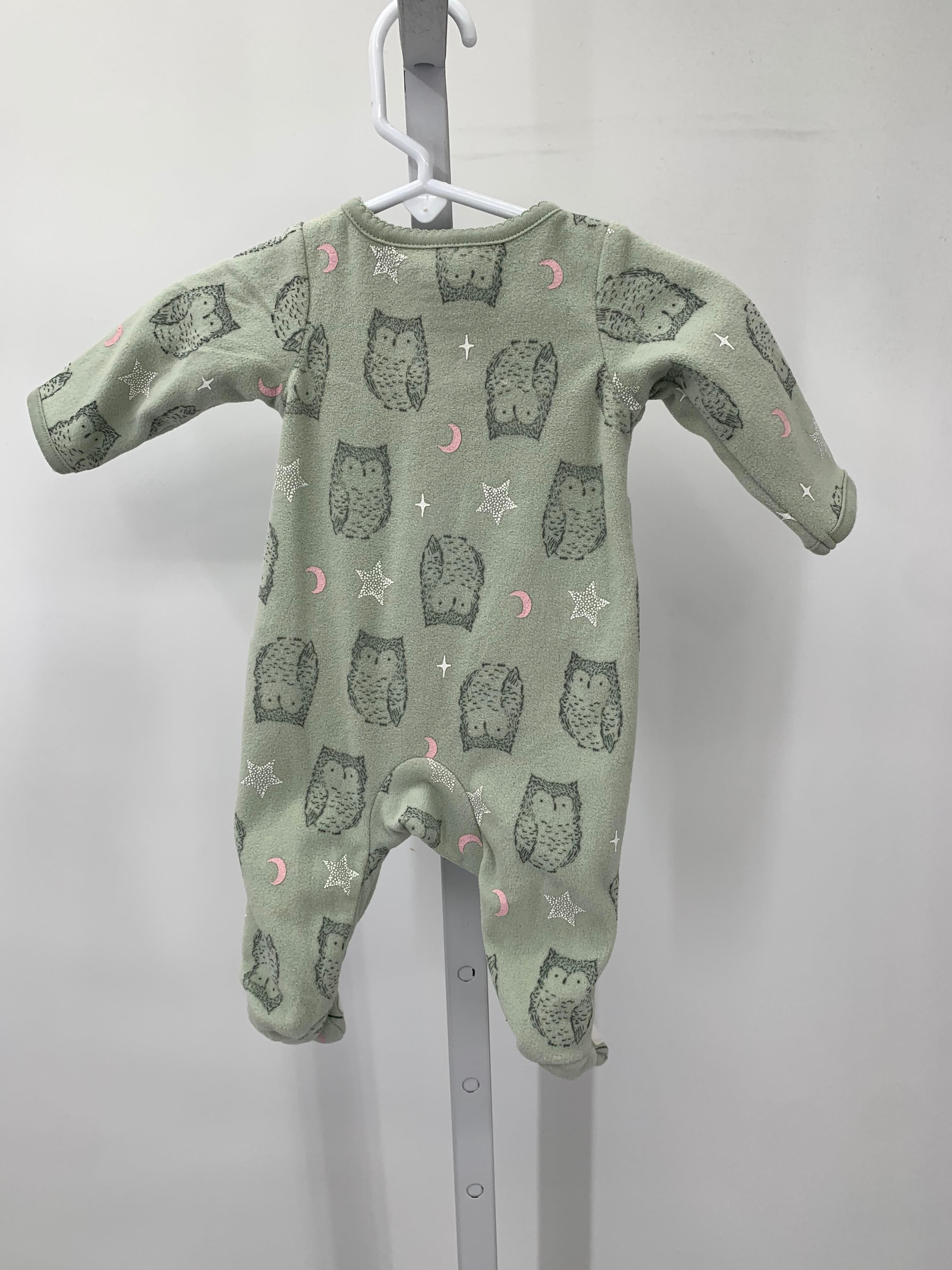 Carters Size Newborn Girls Long Slv. Romper