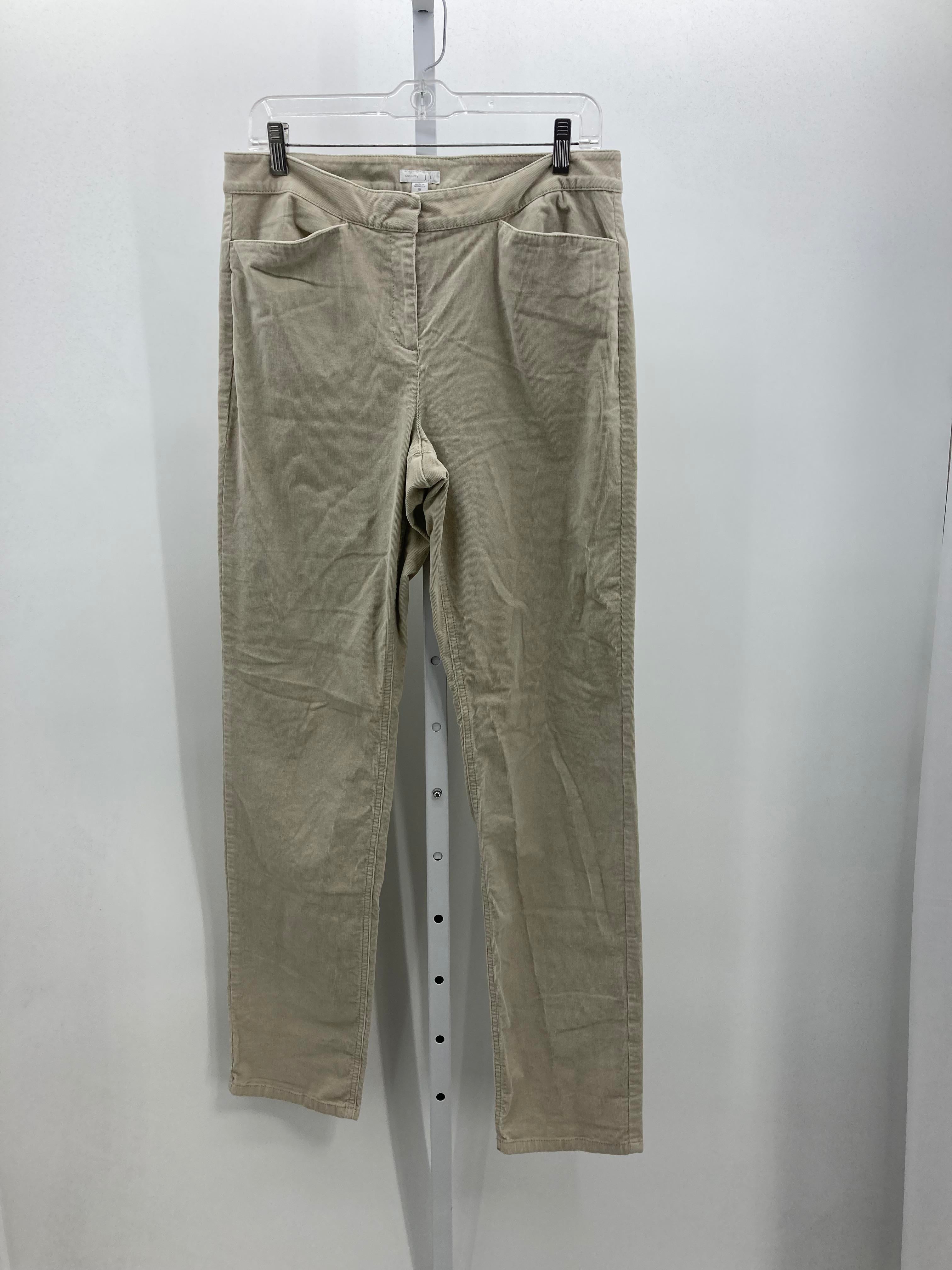 J-Jill Size 10 Tall Misses Corduroy Pants