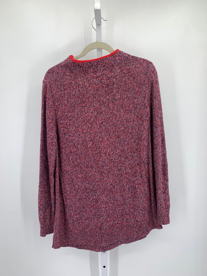 Loft Size Large Misses Long Slv Sweater