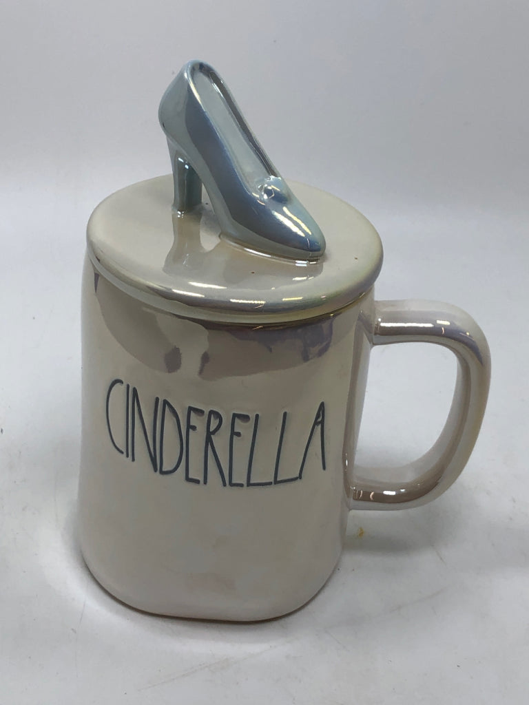 2PC RAE DUNN CINDERELLA MUG W/SHOE.