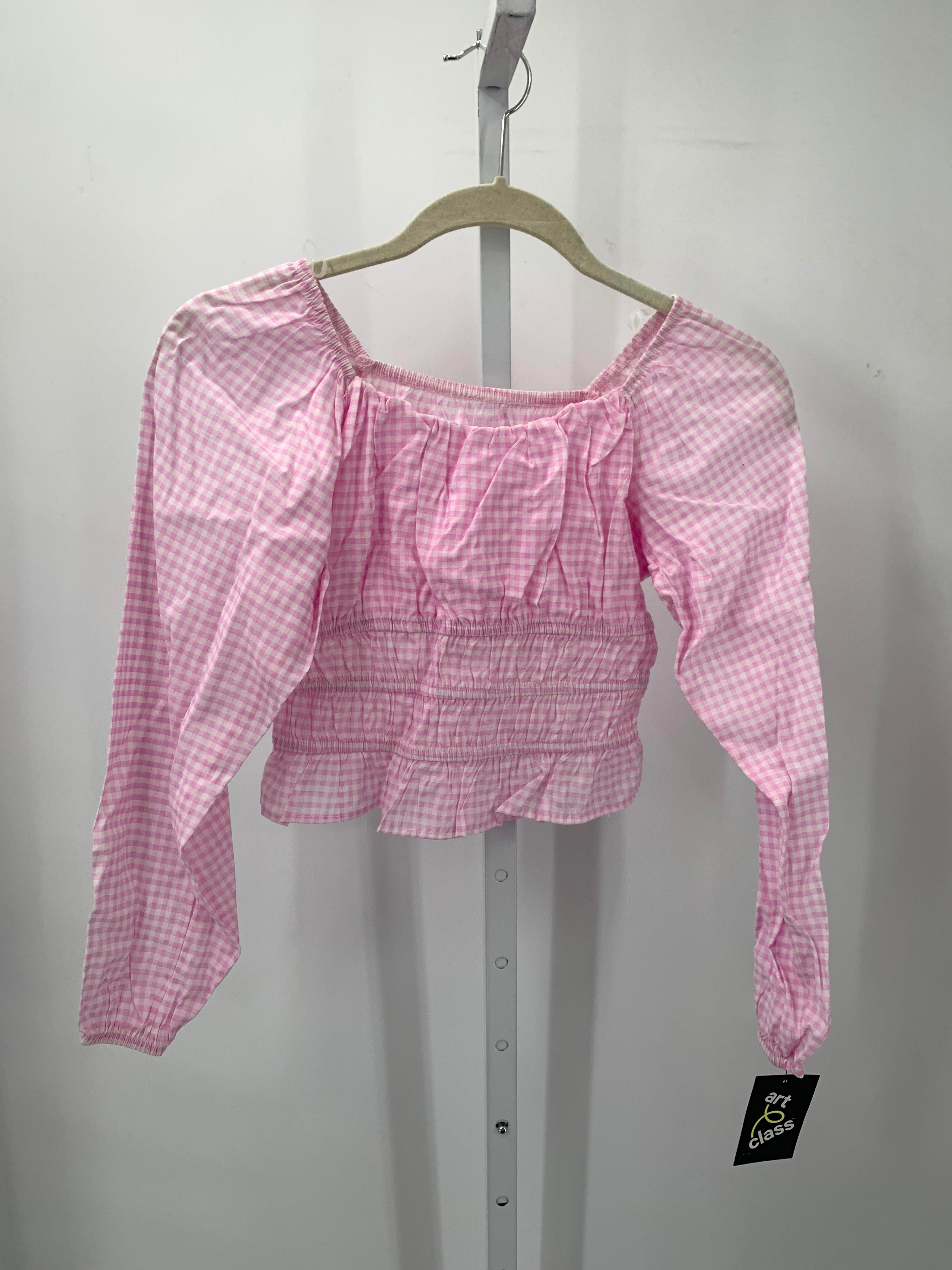 Art Class Size 10-12 Girls Long Sleeve Shirt