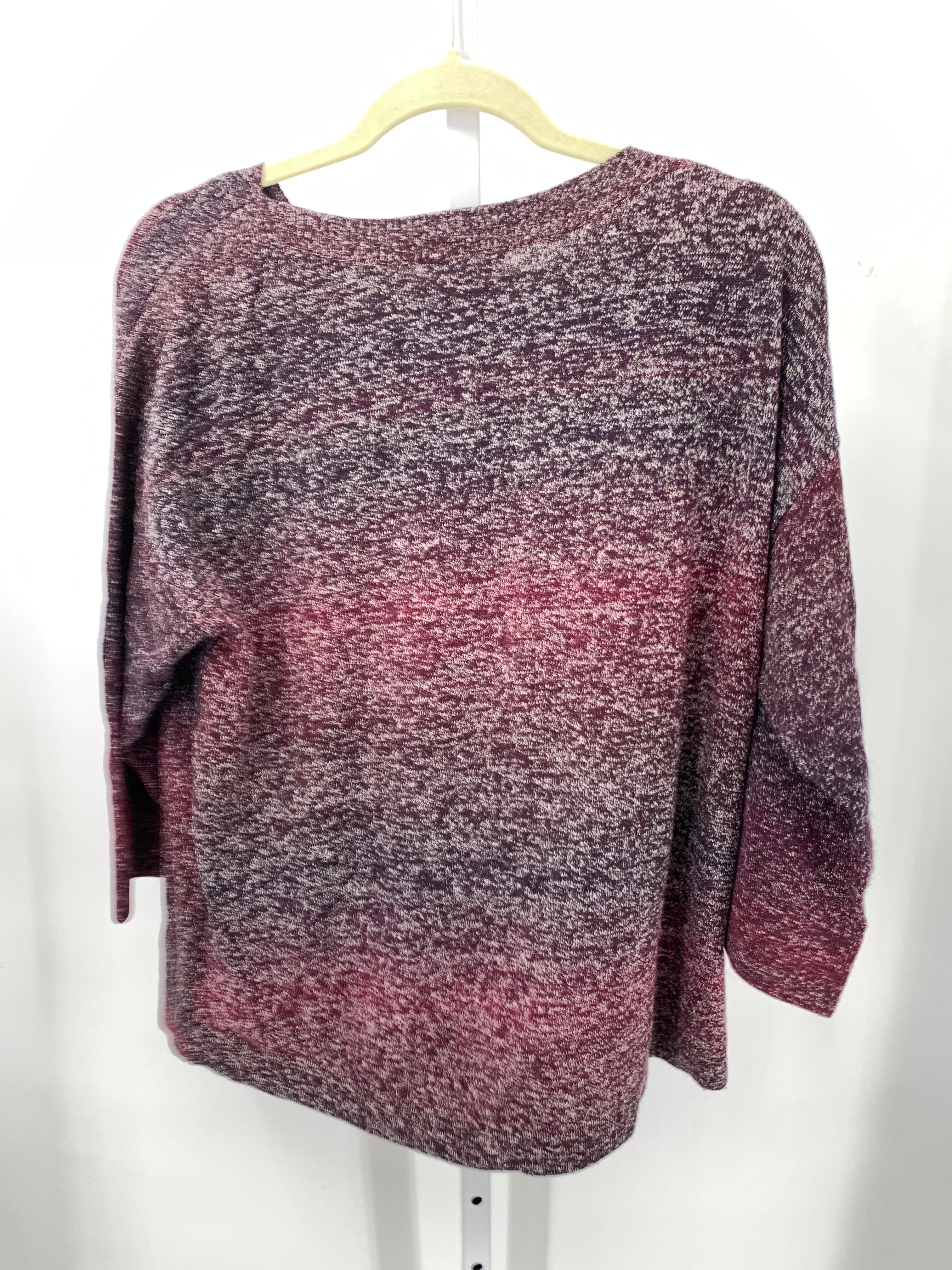 Croft & Barrow Size XXL Misses 3/4 Sleeve Sweater
