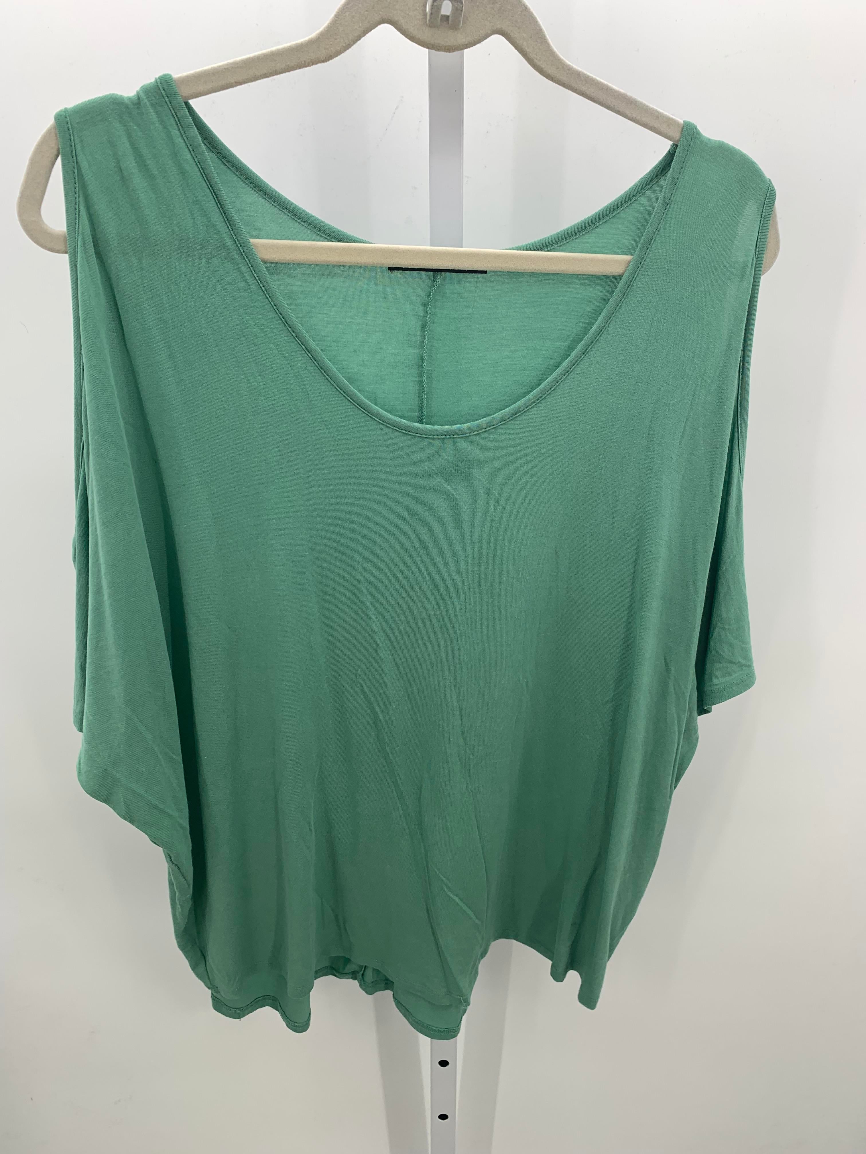 Femme Size Extra Large Misses Short Sleeve Shirt