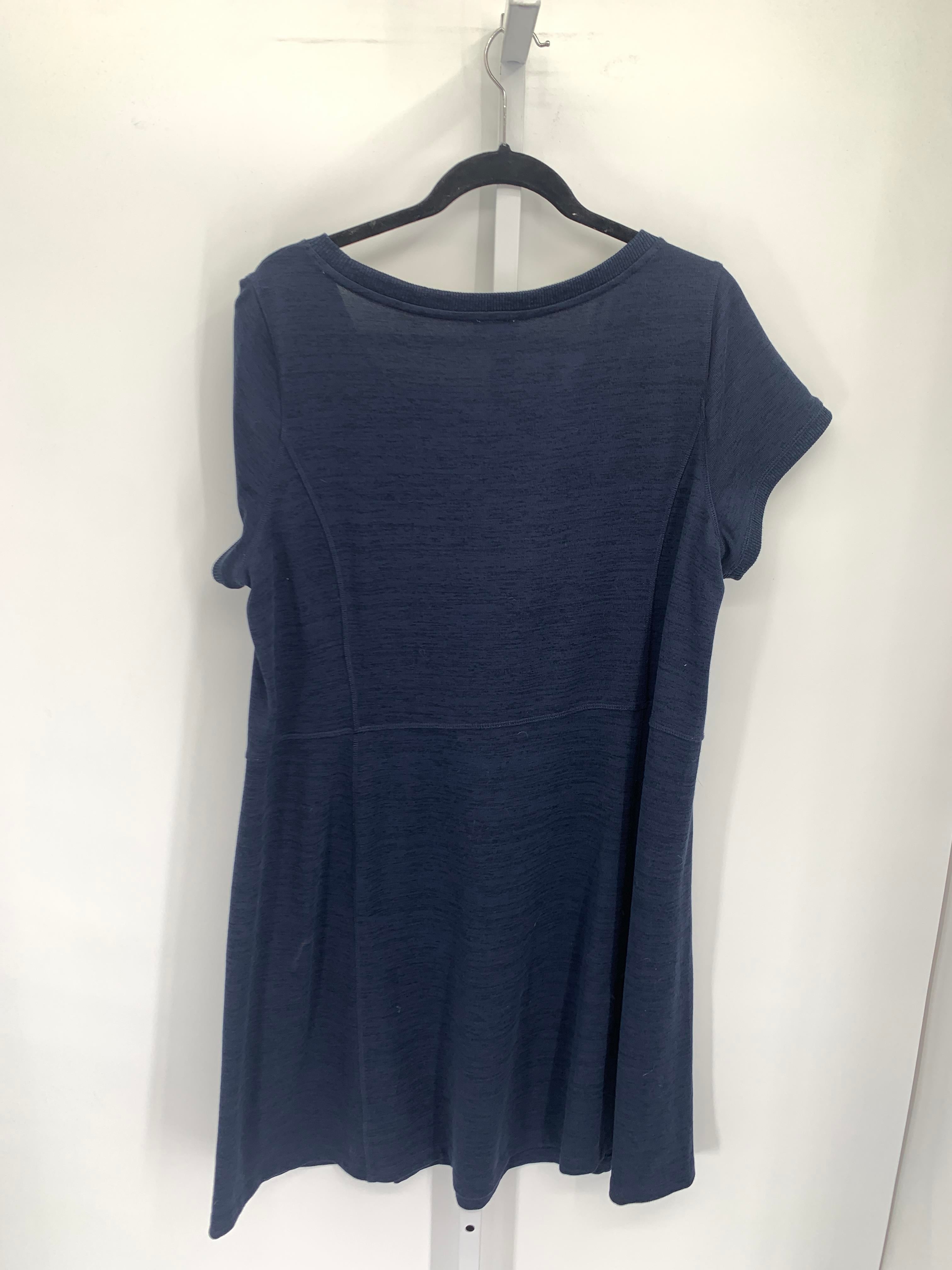 Talbots Size 1X Womens Short Sleeve Dress