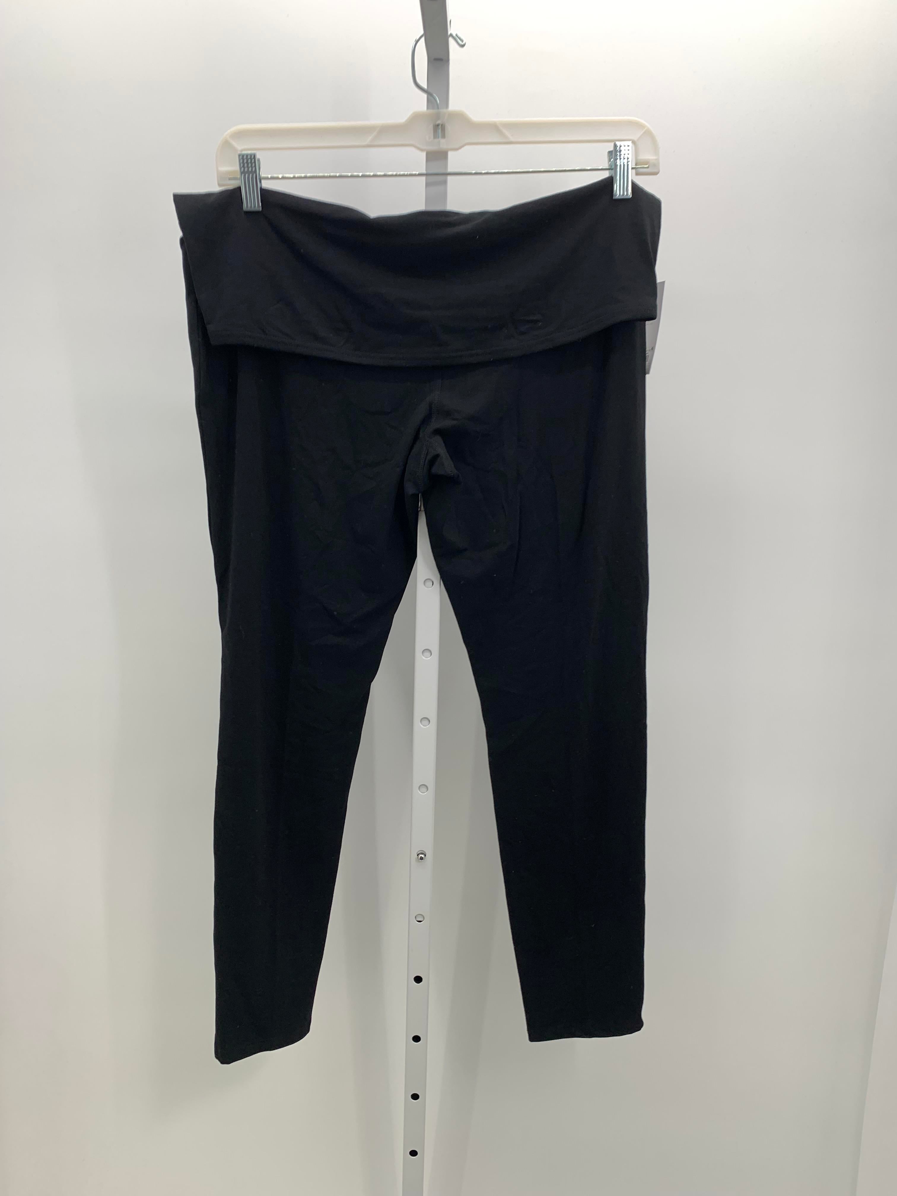 Isabel Black Size Extra Large Maternity Pants