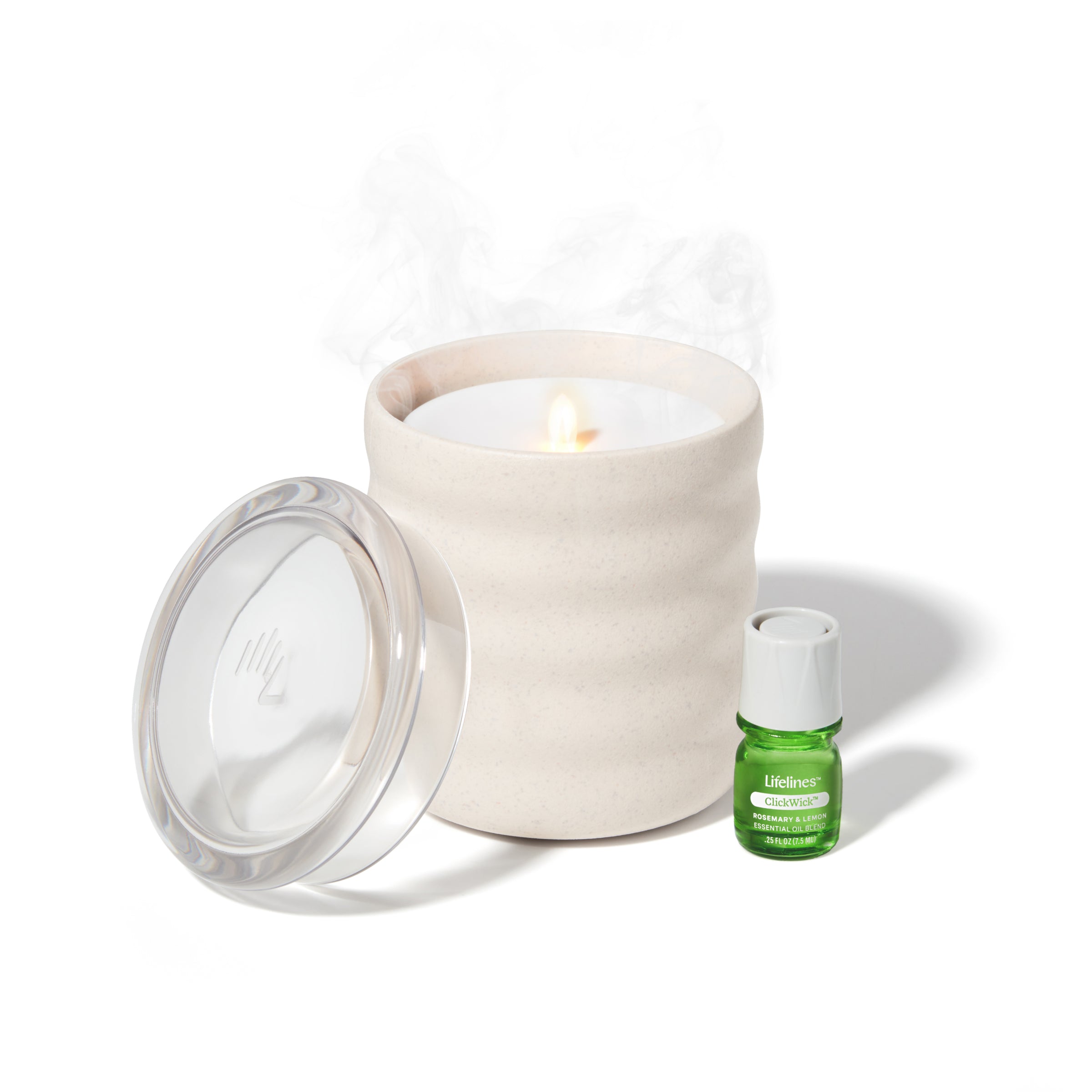 Lifelines Flameless Candle Diffuser - Bubble (Cream)