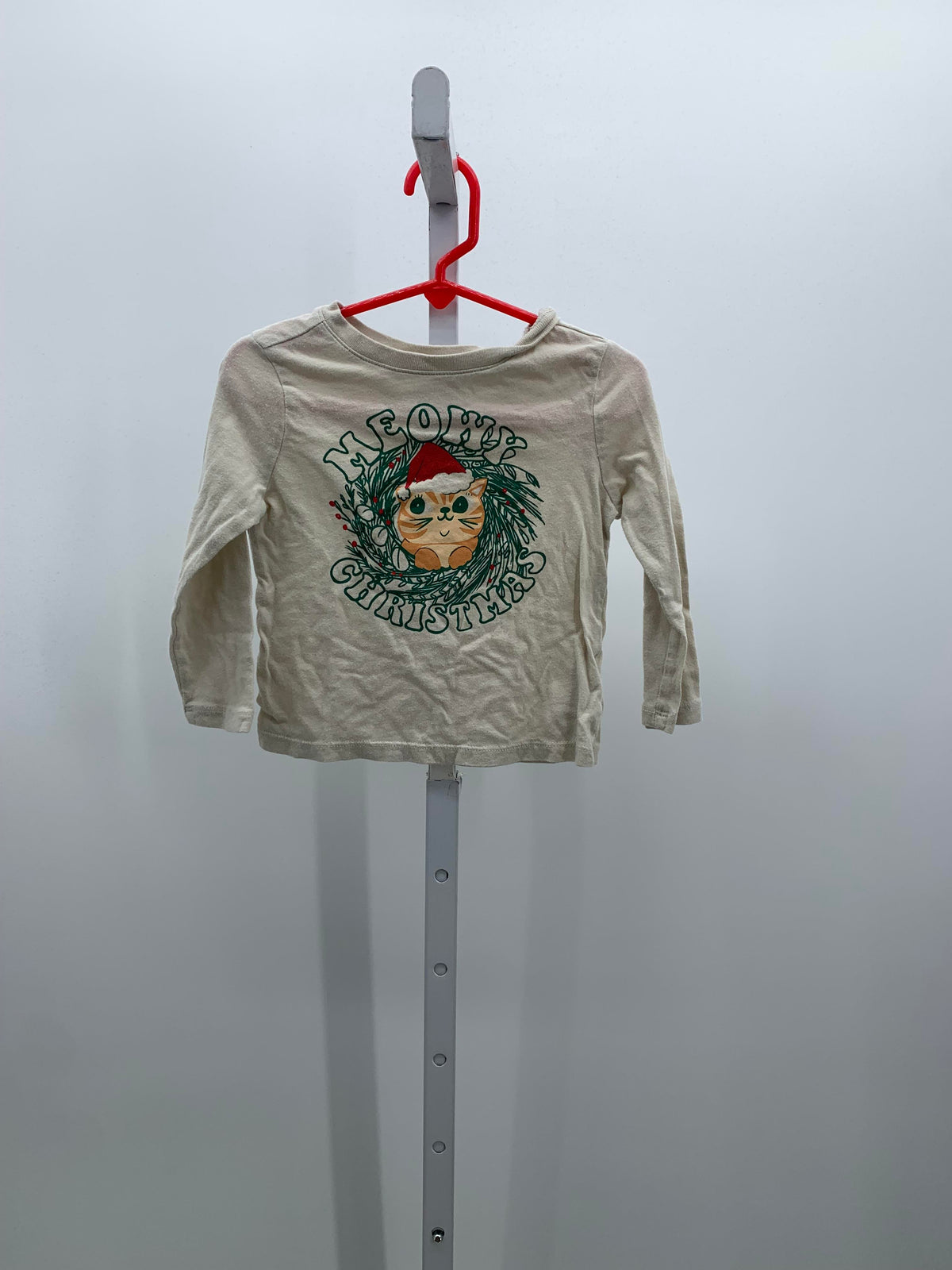 LONG SLV SHIRT MEOWY CHRISTMAS