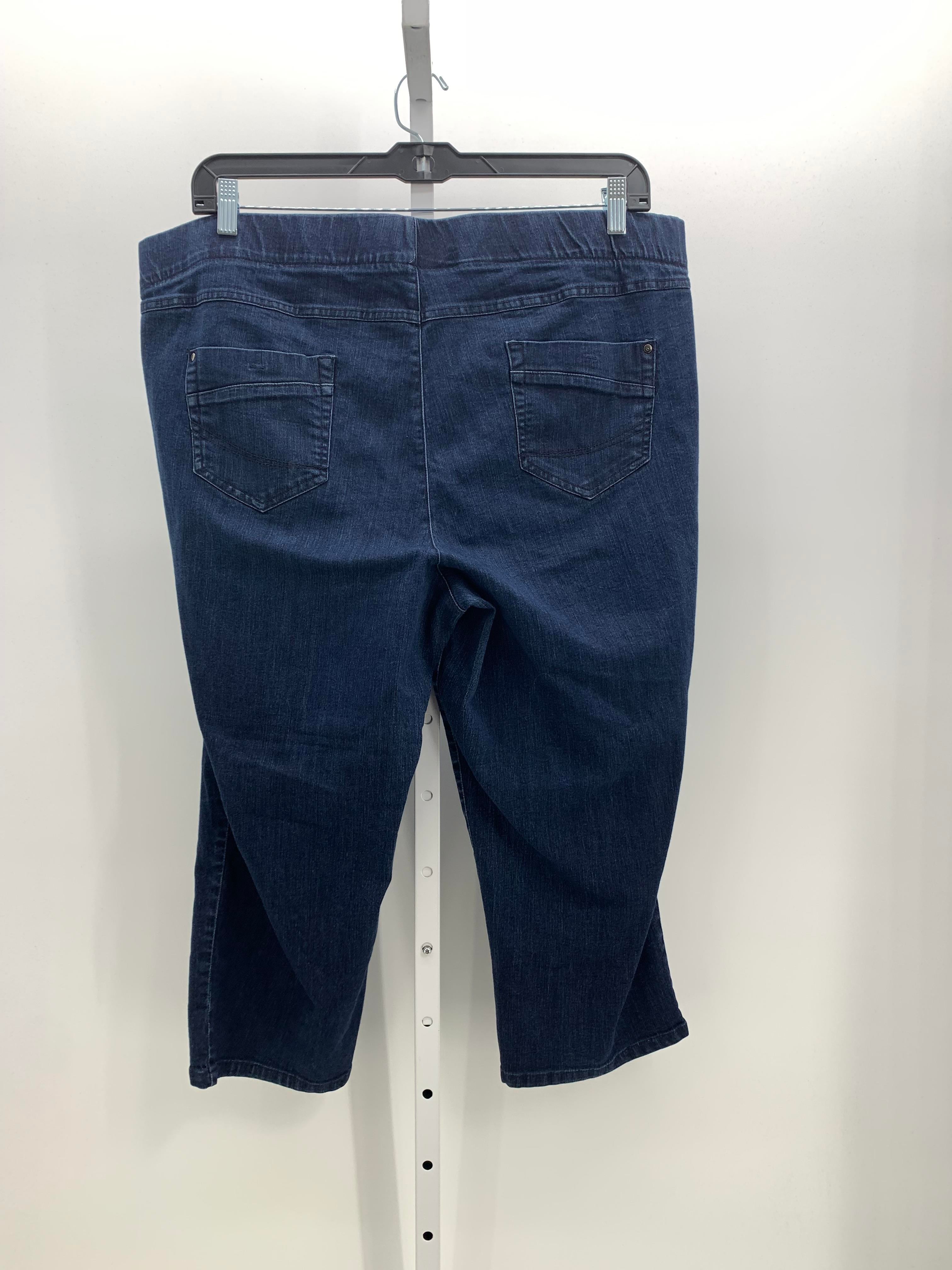 Dalia Collection Size 20 W Womens Capri Pants