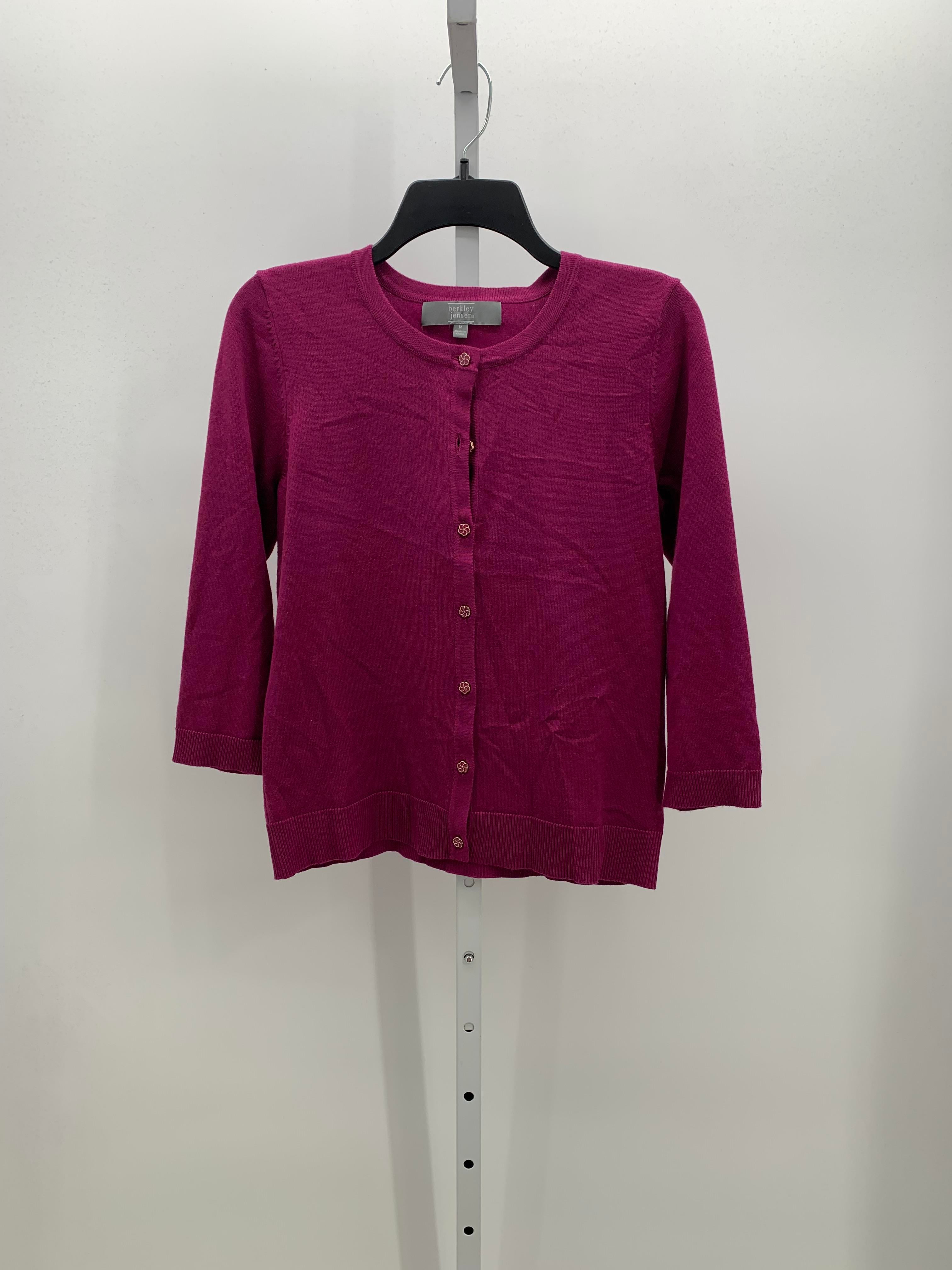 Berkley Jensen Size Medium Misses 3/4 Sleeve Sweater