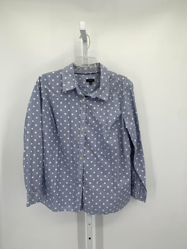 Talbots Size 1XP Womens Long Sleeve Shirt