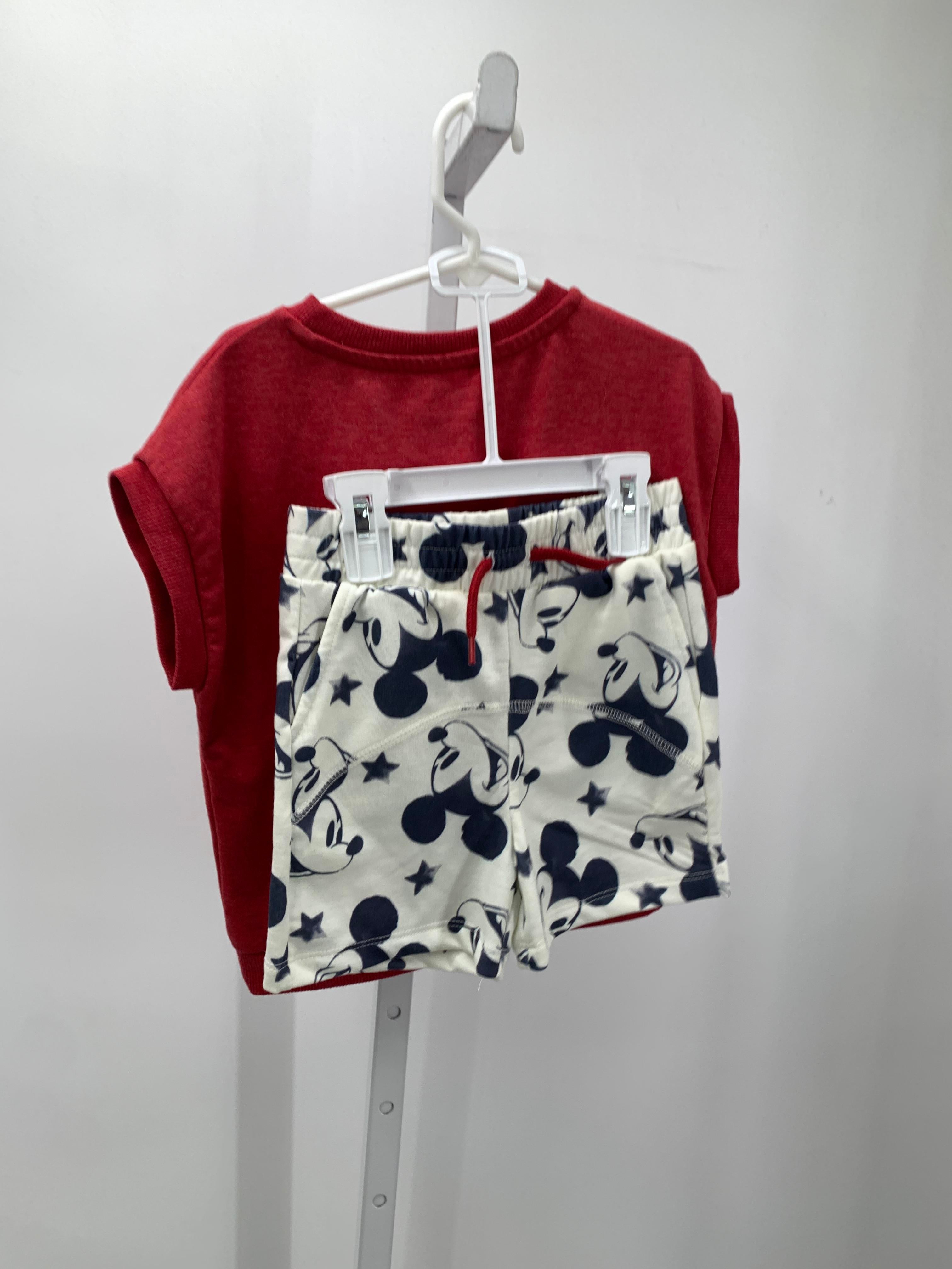 MICKEY MOUSE SHIRT AND SHORTS