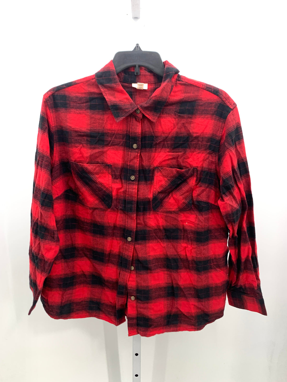 A.N.A. Size 0X Womens Long Sleeve Shirt
