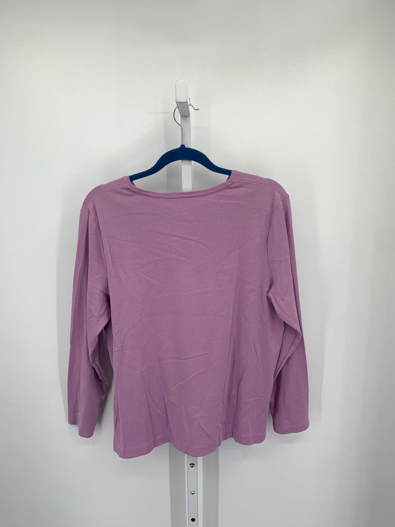 Croft & Barrow Size XX Large Petite Petite Long Sleeve Shirt