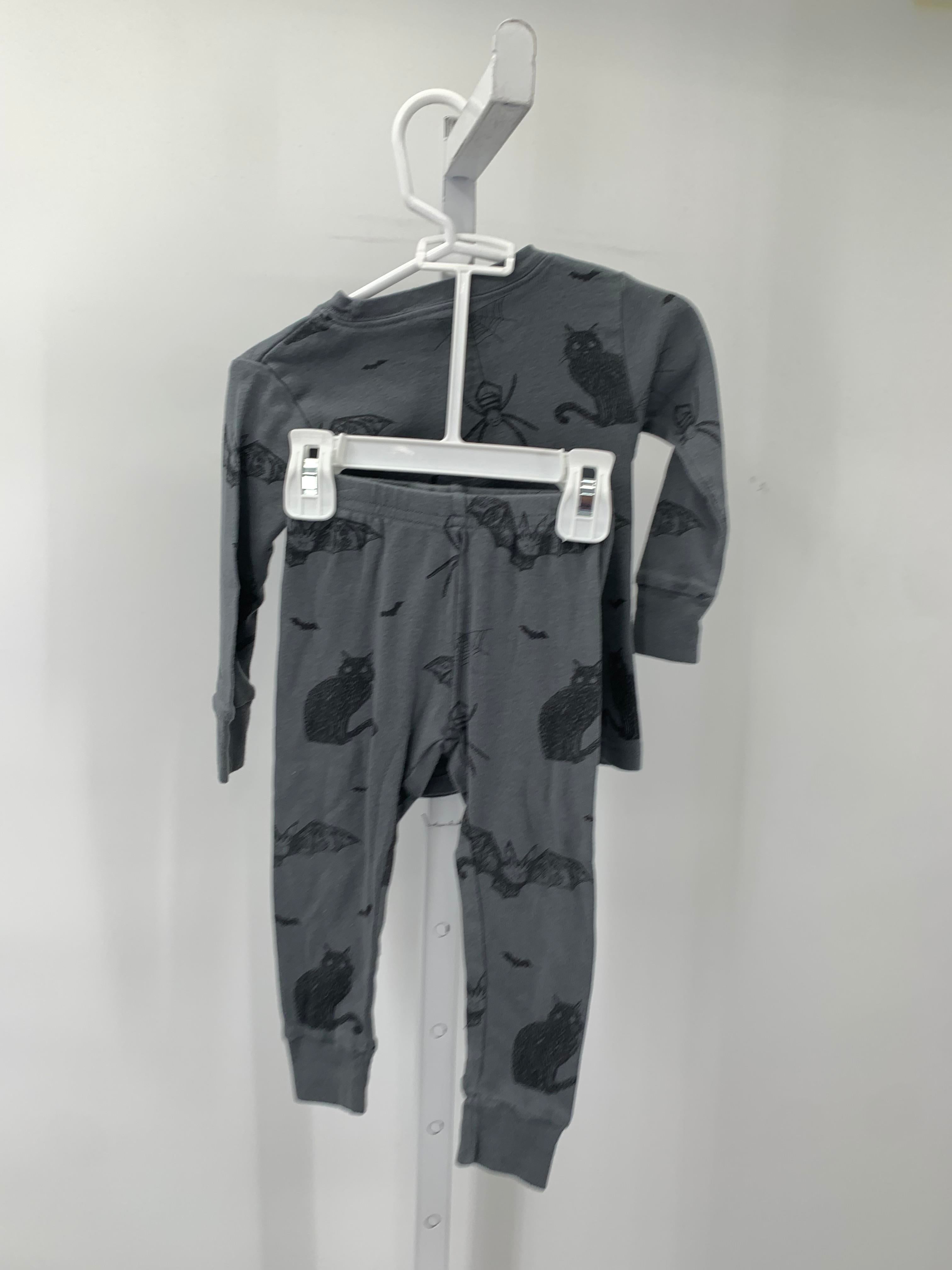 PAJAMAS BLACK CAT BATS SPIDERS