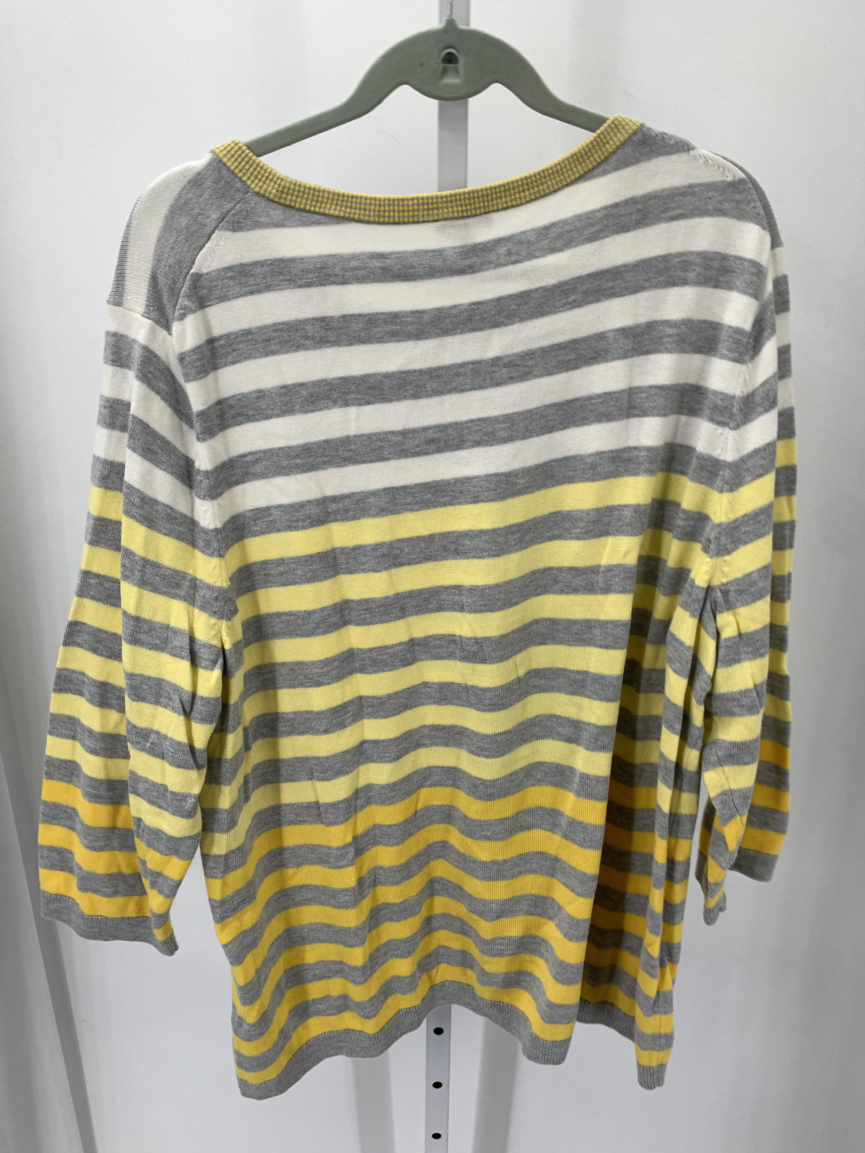 Talbots Size 3X Womens Long Slv Sweater