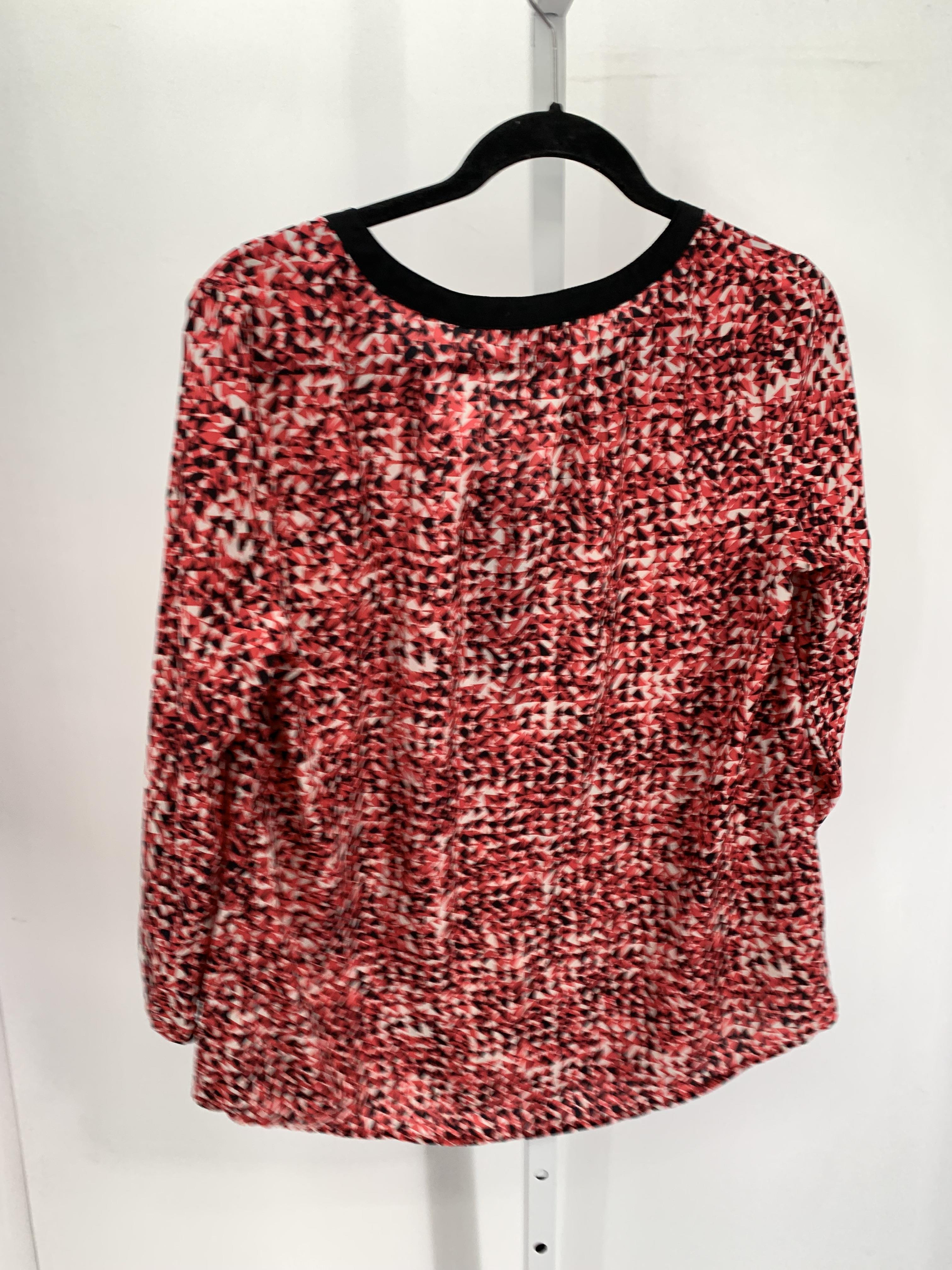 Willi Smith Size Small Misses 3/4 Sleeve Shirt