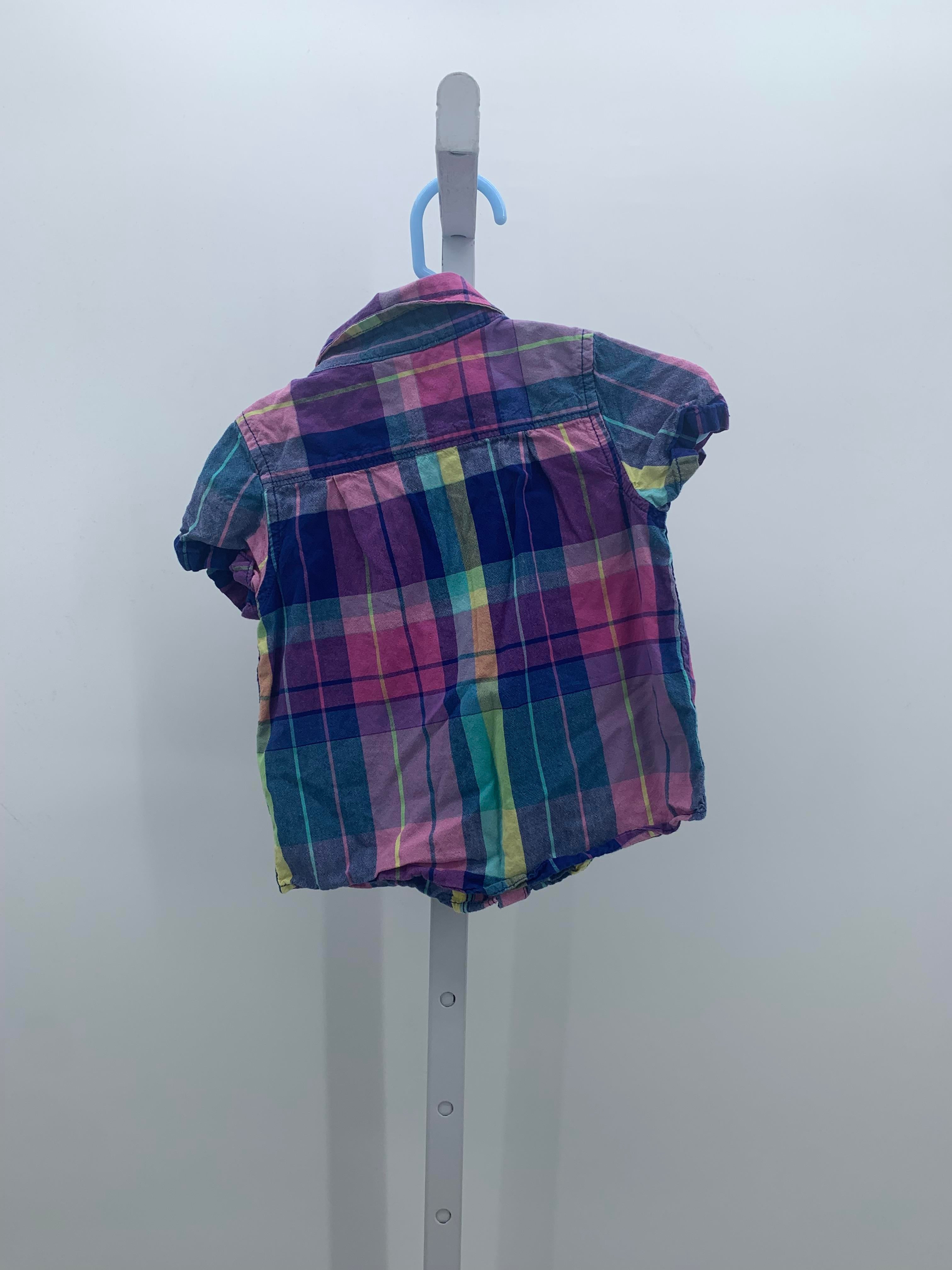 PLAID BTN DOWN