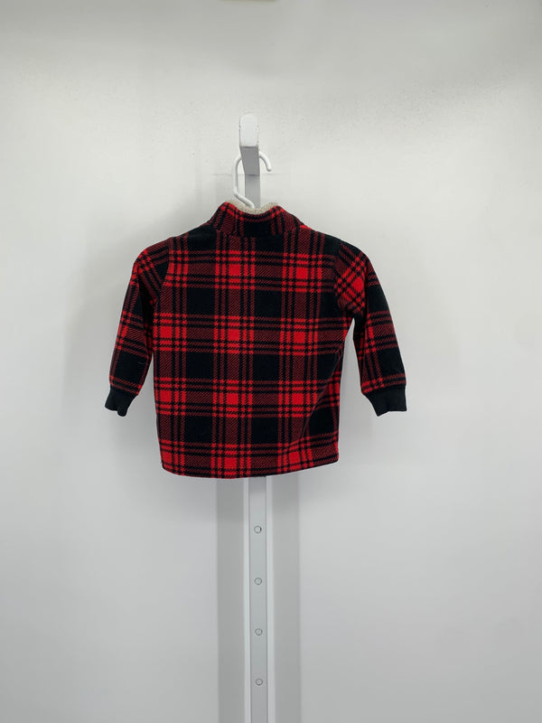 BLACK PLAID FLEECE