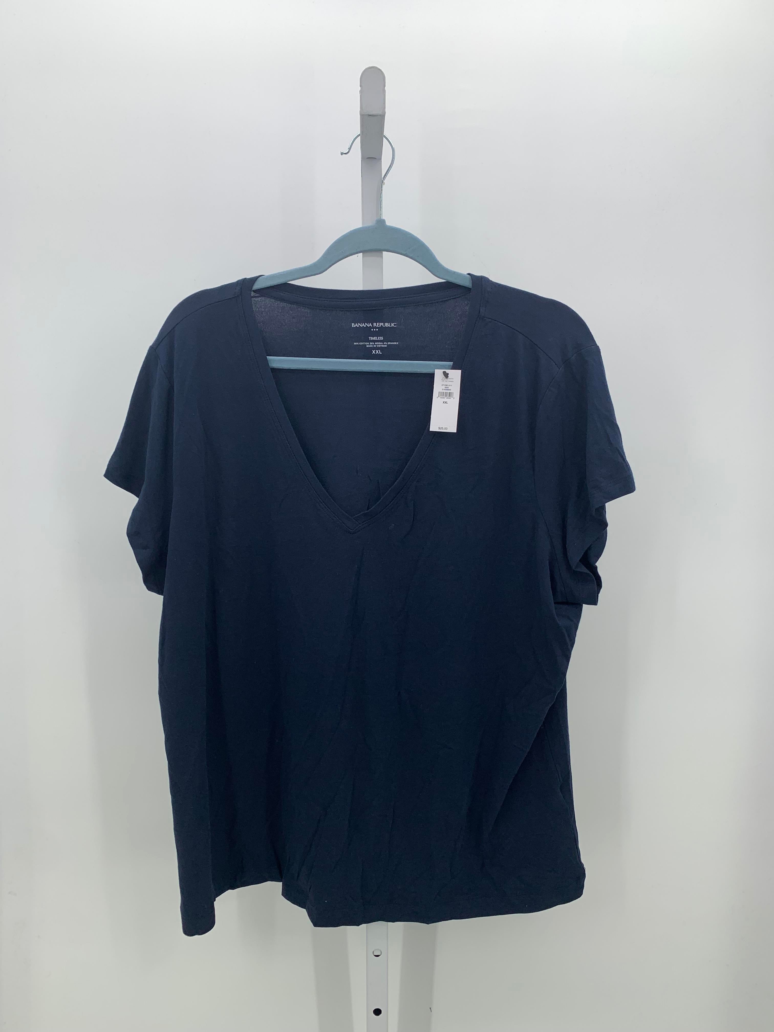 Banana Republic Size XXL Misses Short Sleeve Shirt