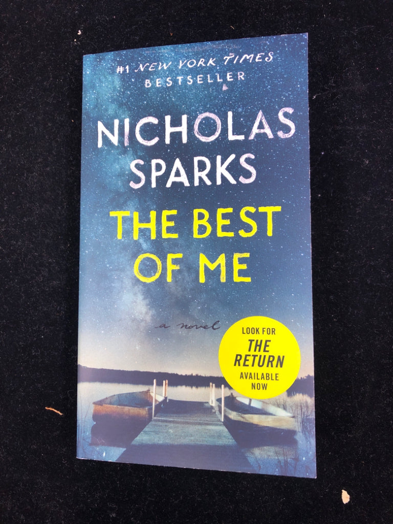 NICHOLAS SPARKS THE BEST OF ME.