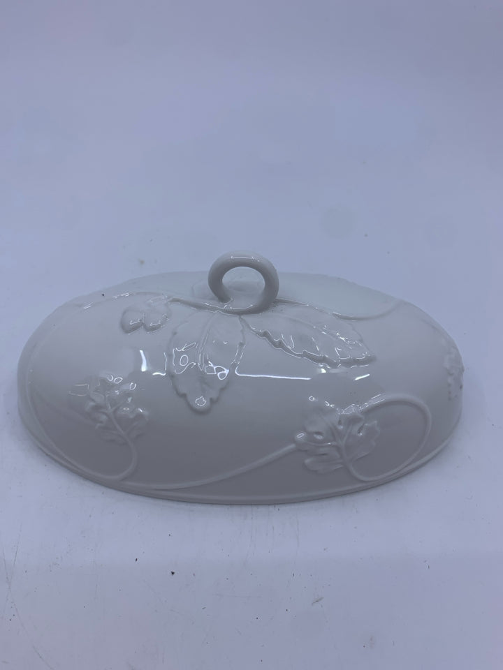 OVAL COVERED EMBOSSED LEAVES SERVER.