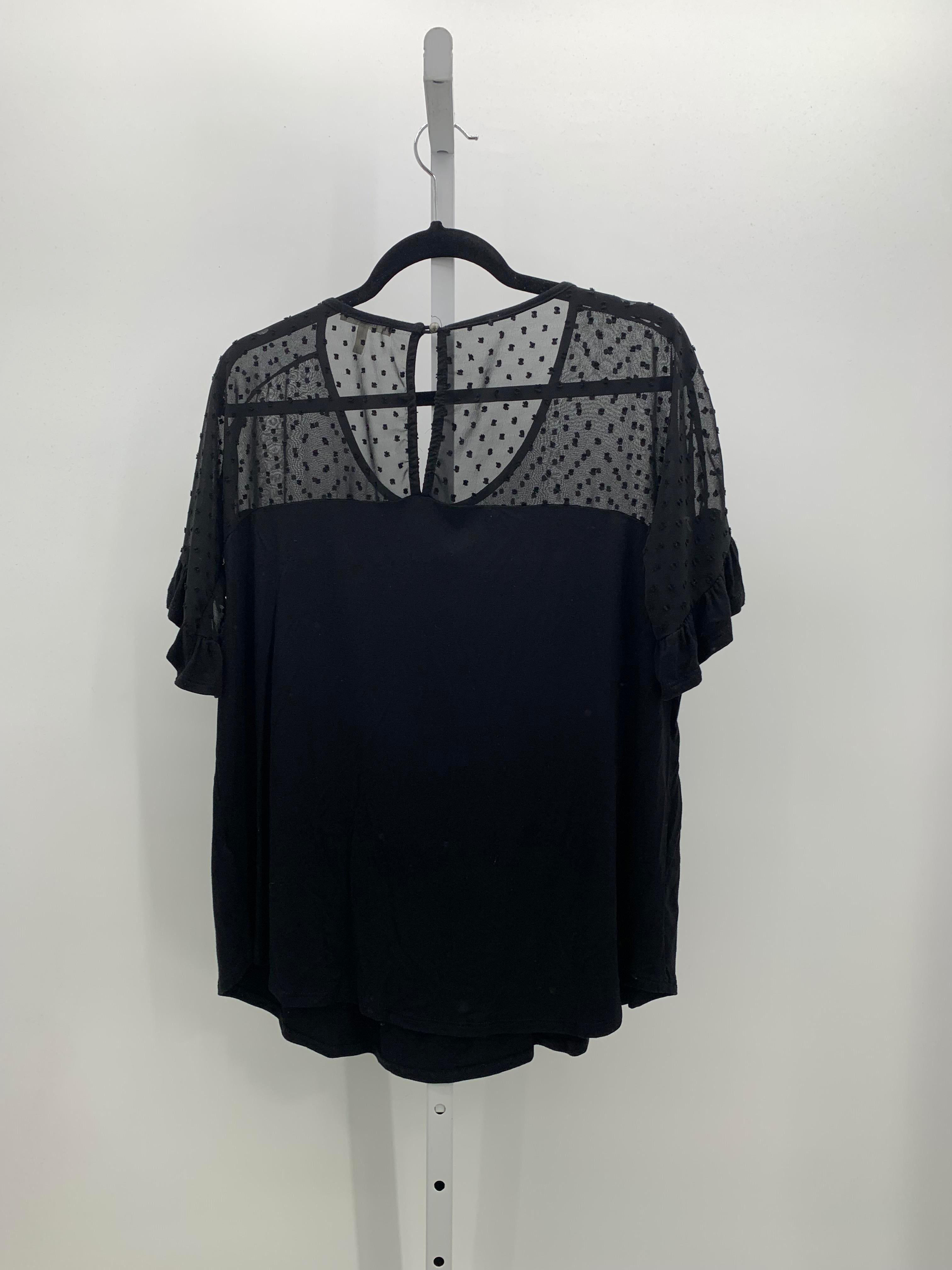 Maurices Size Extra Large Misses Short Sleeve Shirt
