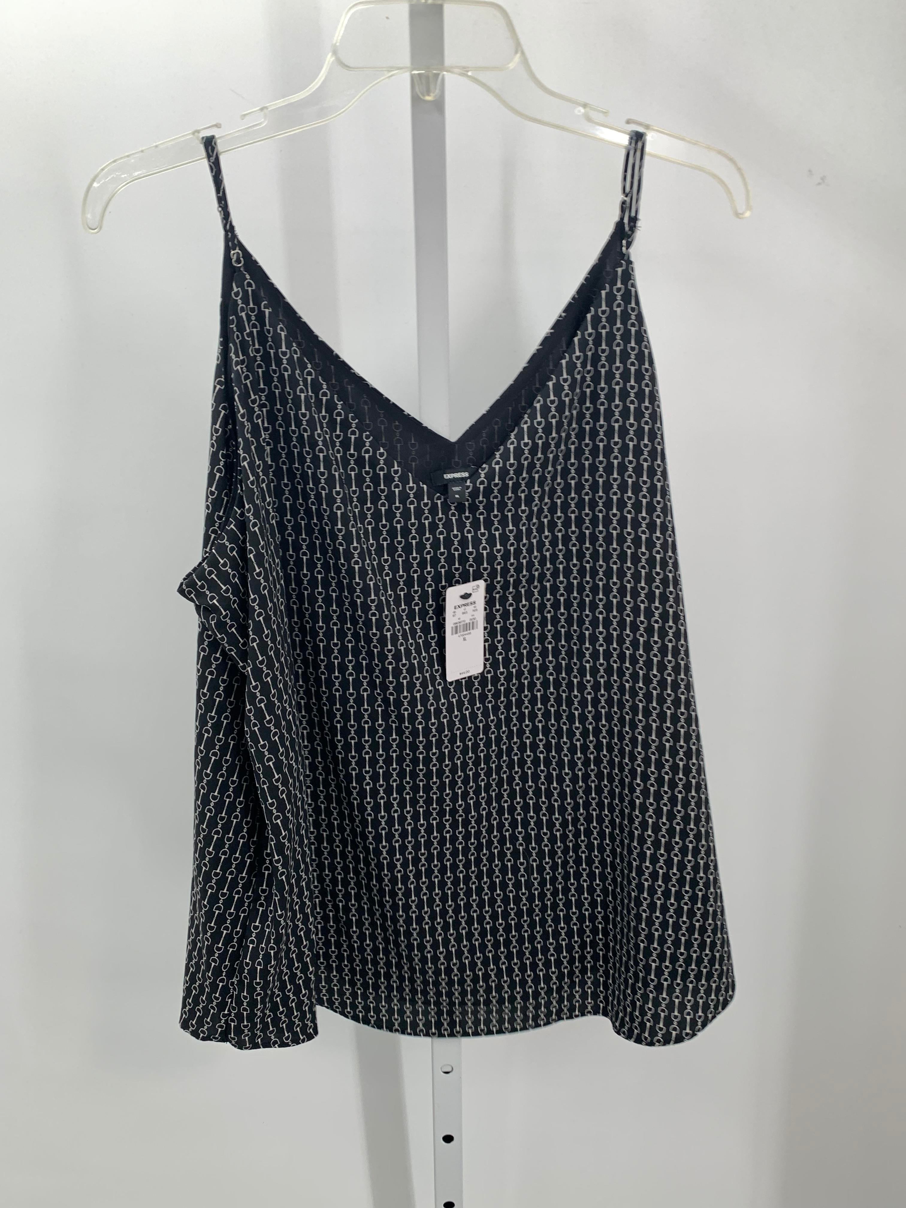 Express Size Extra Large Misses Sleeveless Shirt