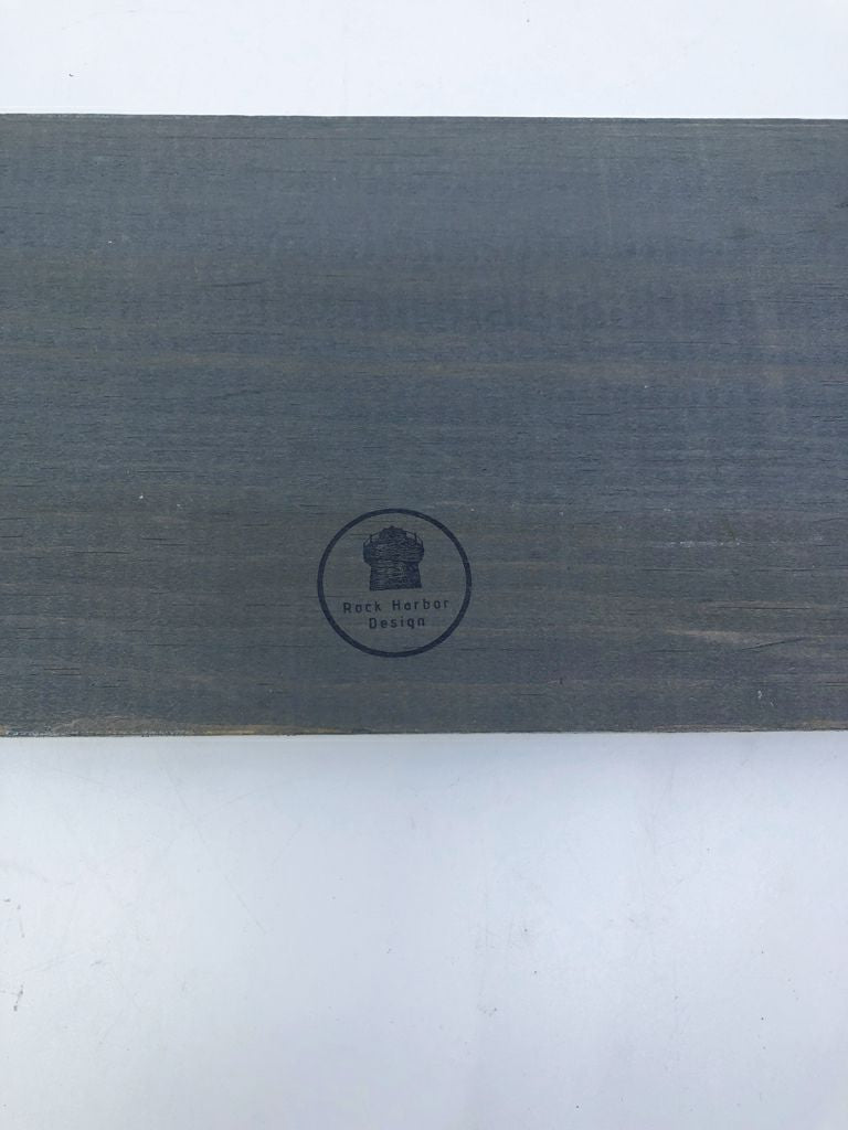 GREY DECK, DOCKS WOOD WALL ART.