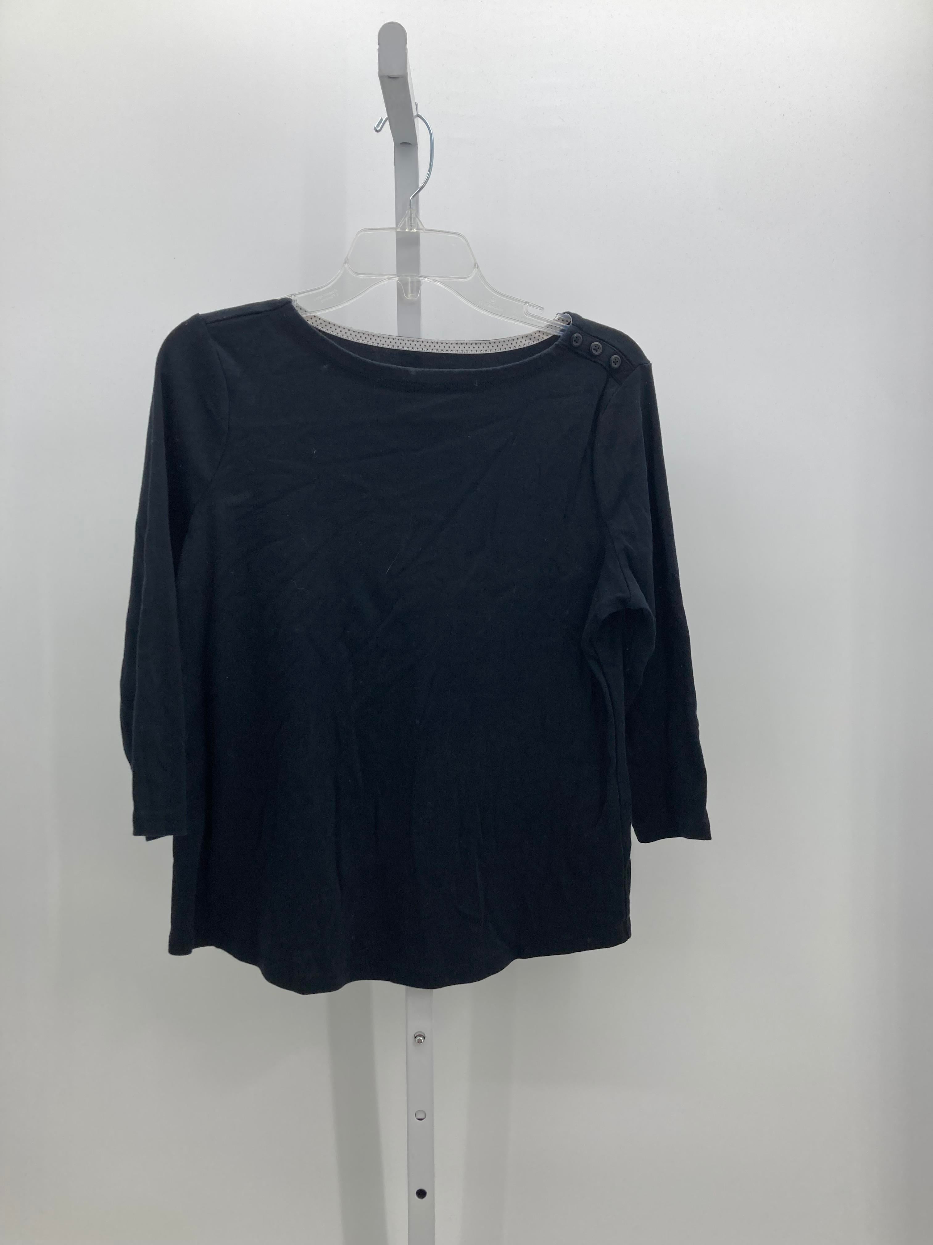 Charter Club Size X Large Petite Petite 3/4 Sleeve Shirt