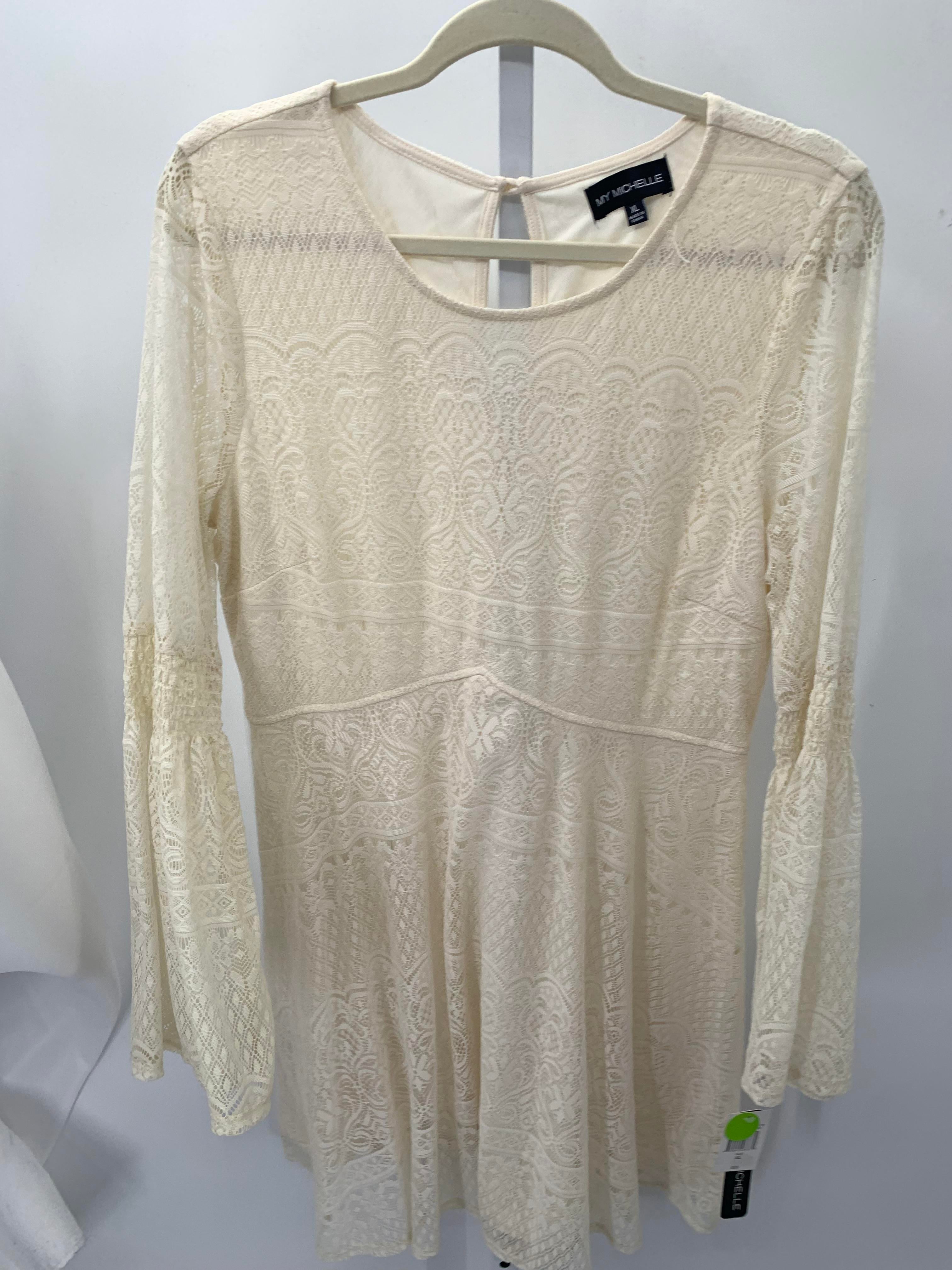 My Michelle Size Extra Large Juniors Long Sleeve Dress