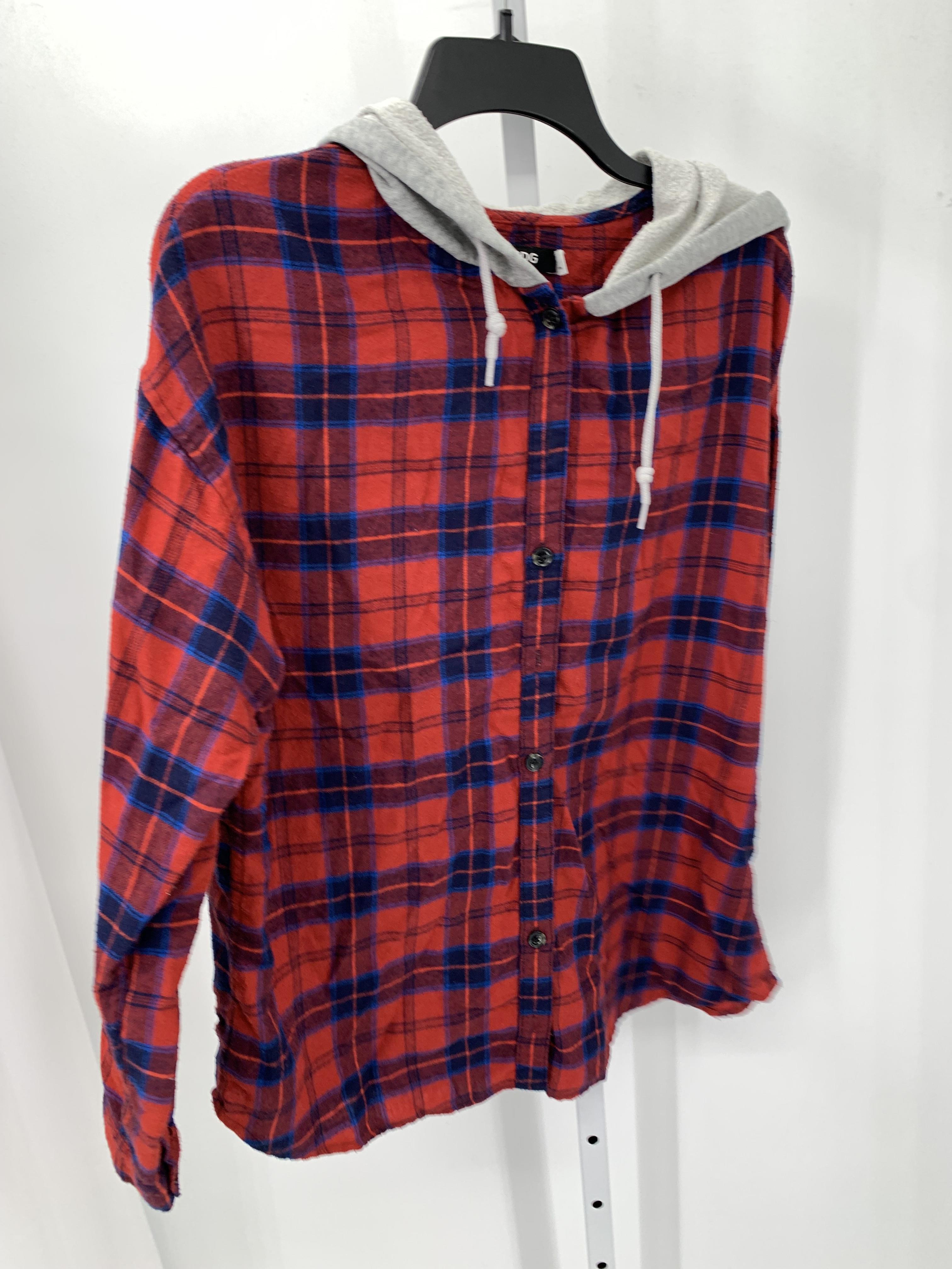 BDG Size Medium Juniors Long Sleeve Shirt