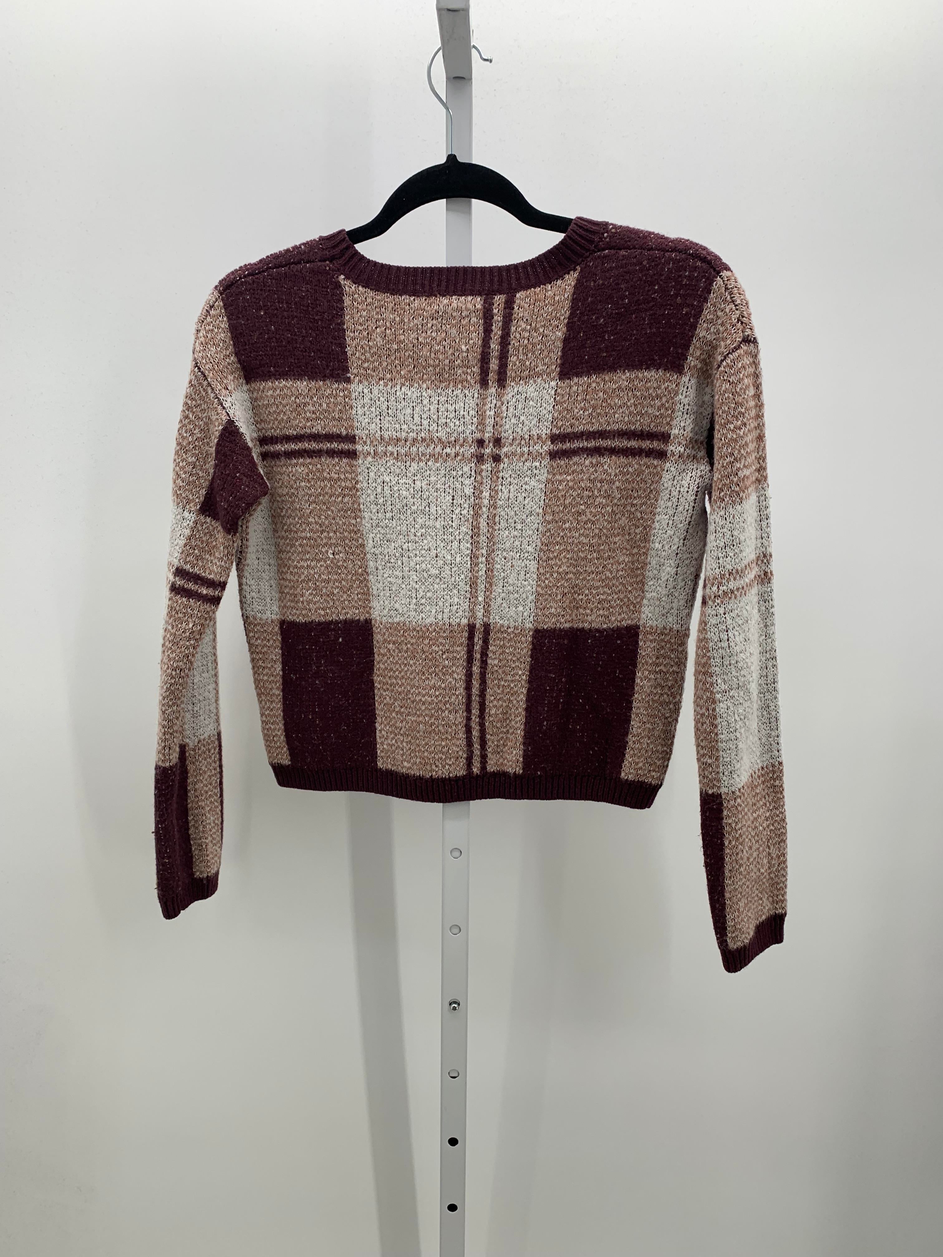 Size X Small Juniors Long Sleeve Sweater