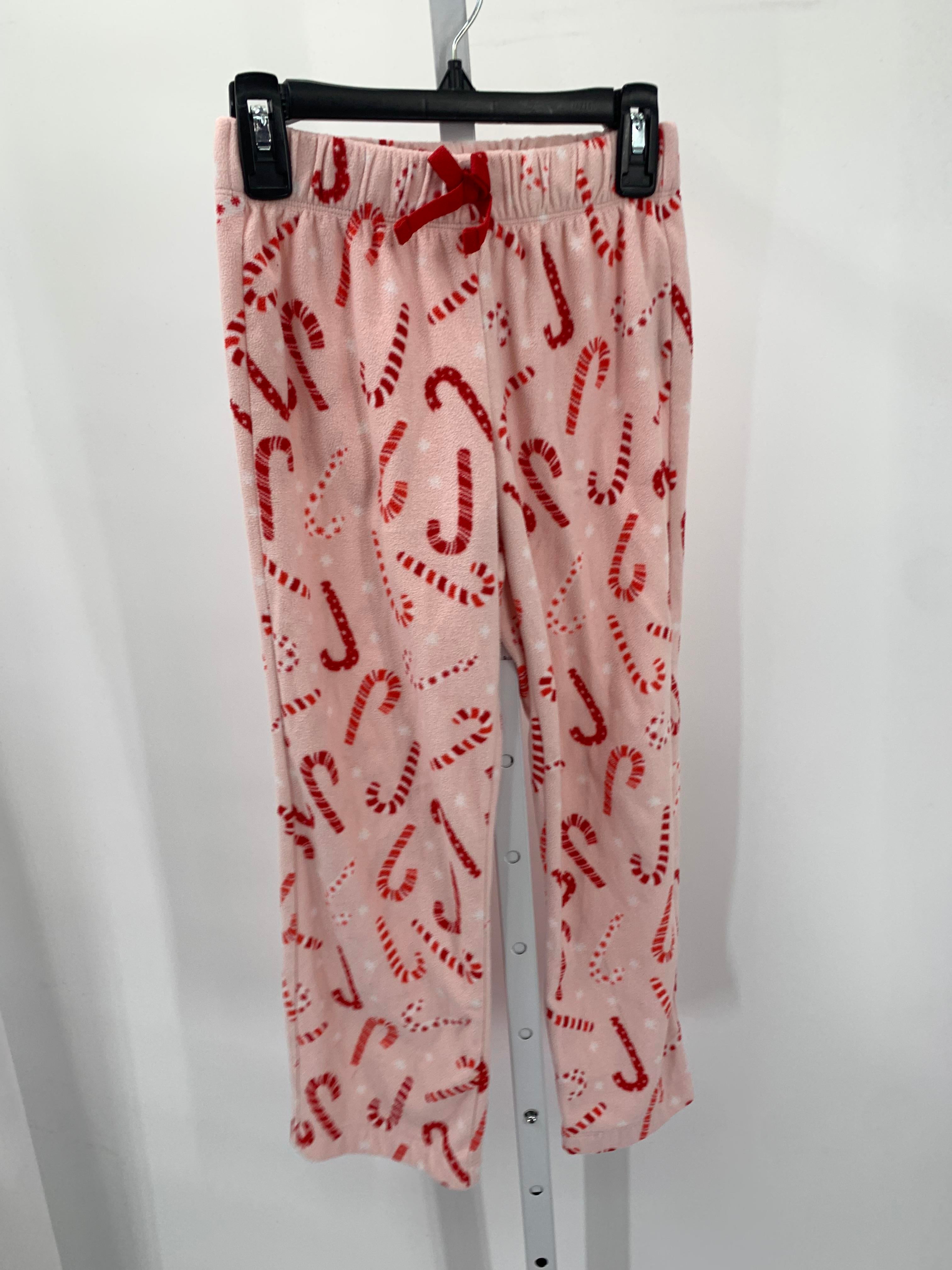 FLEECE SLEEP PANTS CANDY CANES